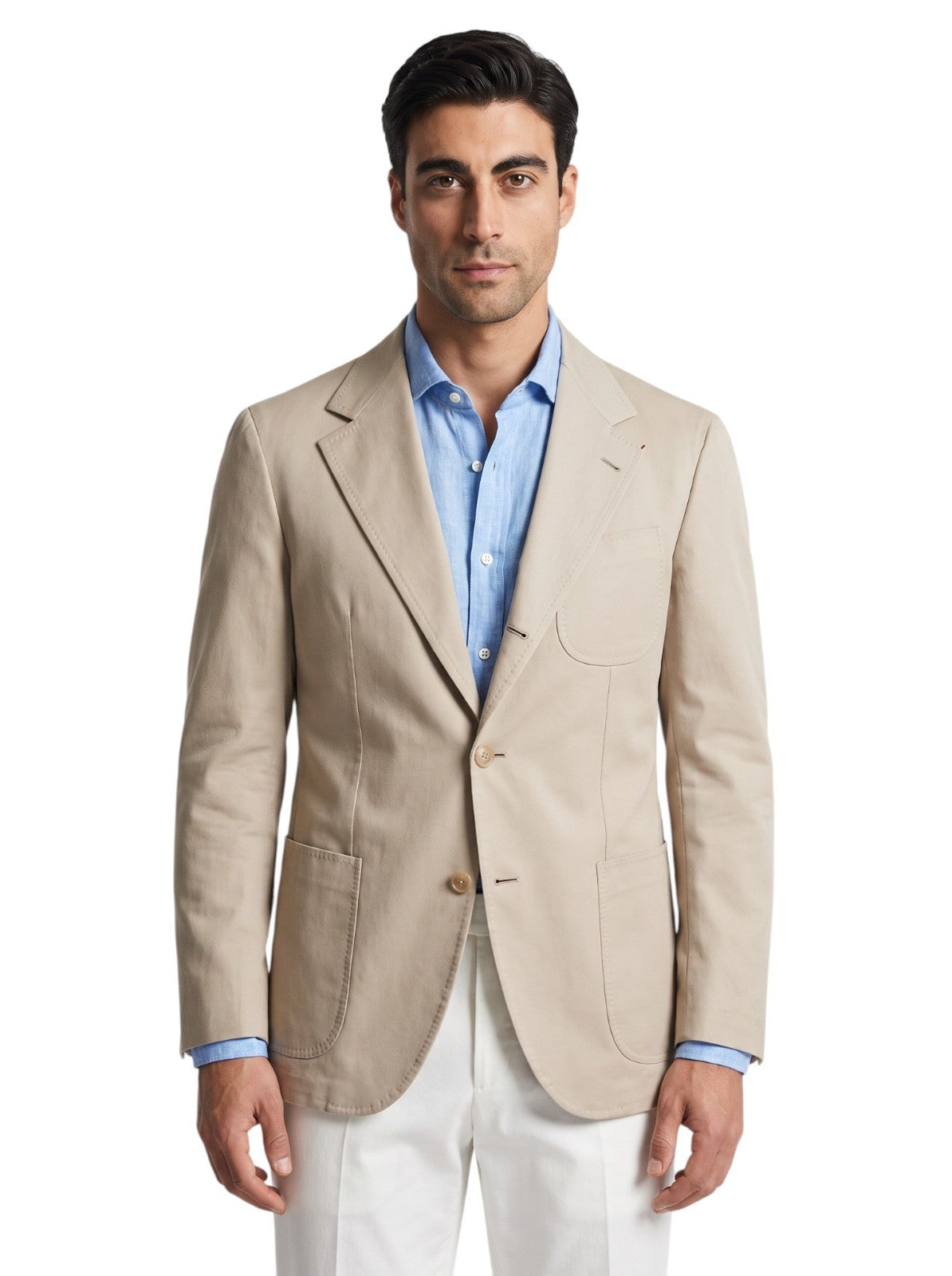 Sartoria DALCUORE NAPOLI Total Hand-Sewn Jacket Sport Coat Cotton 38 US / 48 EU