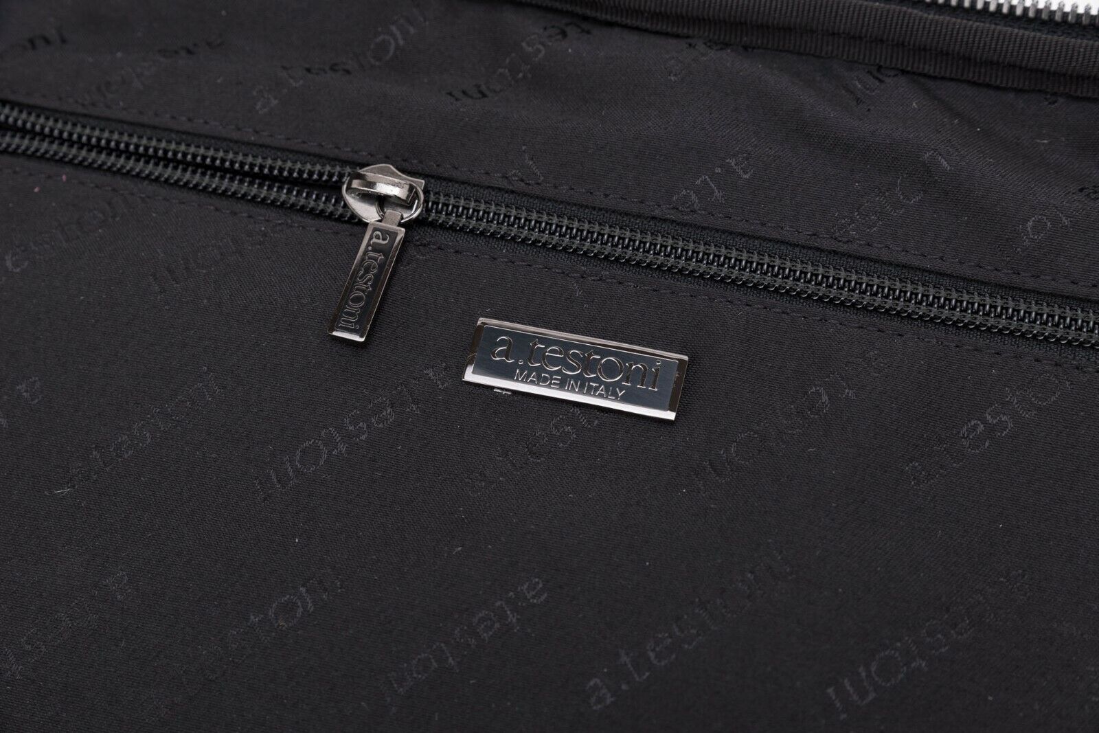 $730 Testoni Bologna Bright Denim Jeans Clutch Bag / Document Holder + PC case