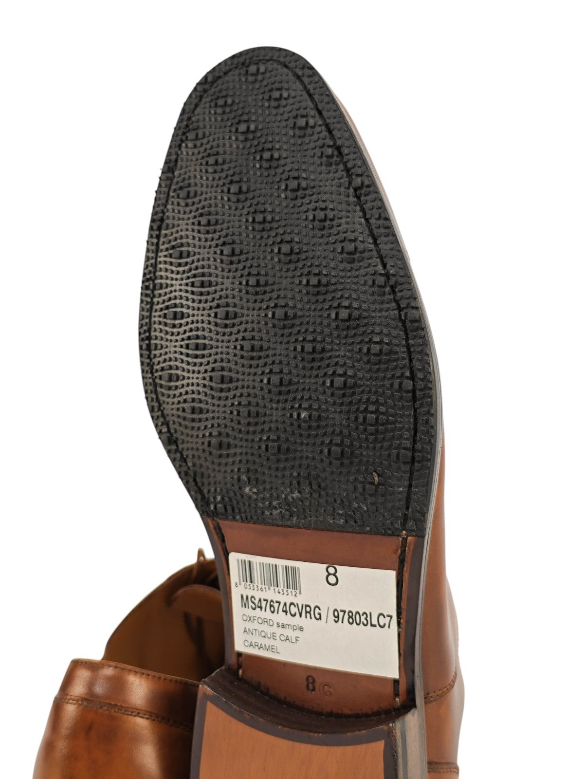 950$ TESTONI Oxford Shoes Antique Calf Caramel Shaded 8 UK / 9 US / 42 IT