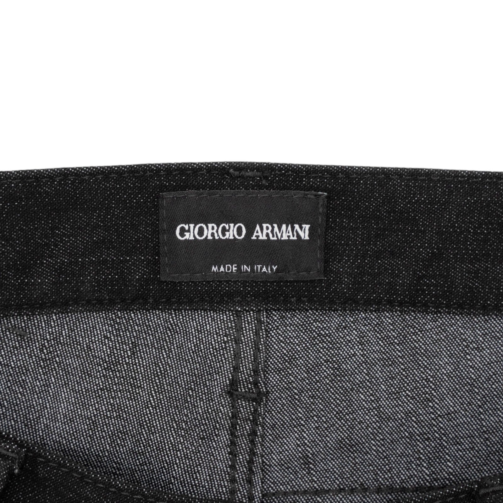 675$ GIORGIO ARMANI Denim Trouser Pant Jeans Cotton Regular Fit 31 US / 47 IT