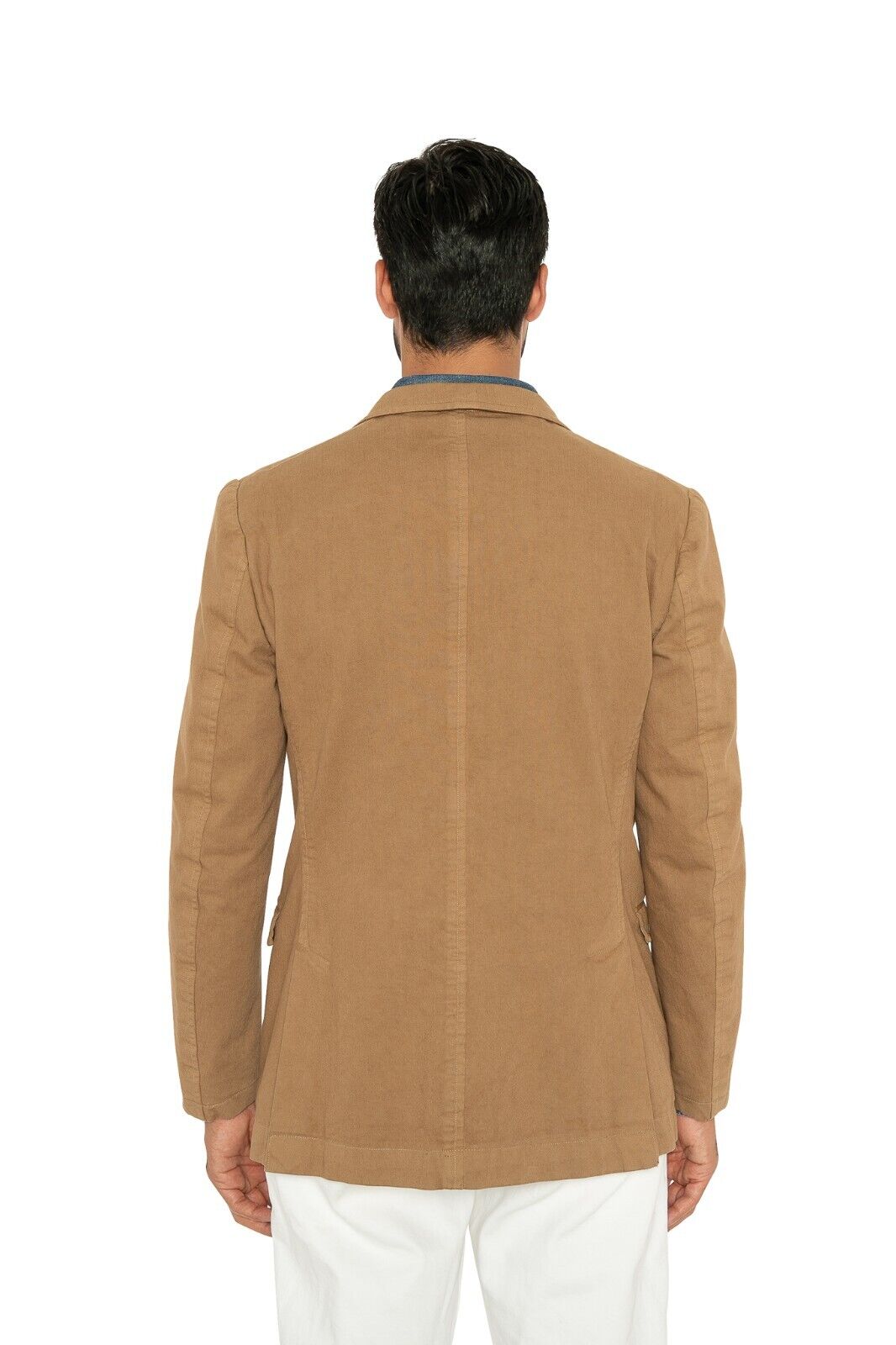 $3200 ISAIA NAPOLI Brown Jacket Sport Coat Heavy Cotton 36 US / 46 EU
