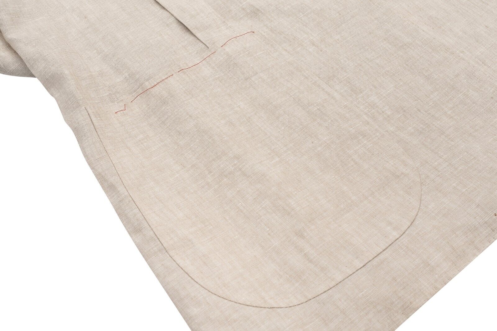 5200$ ISAIA NAPOLI Beige Sartorial Sahariana Jacket 100% Linen 40 US / 50 EU
