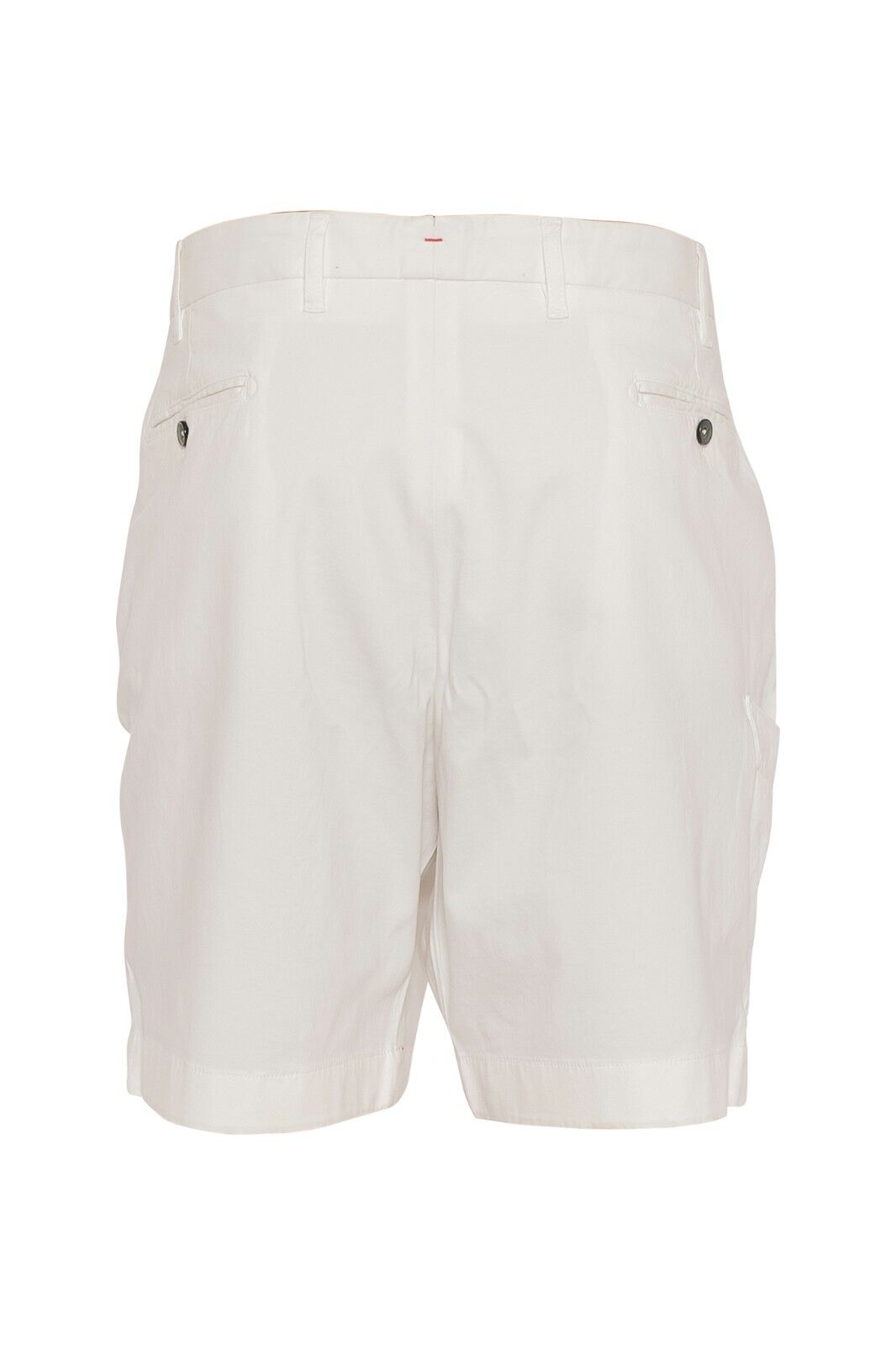 750$ ISAIA NAPOLI White Chino Short Pant Cotton / Cashmere 42 US / 58 EU