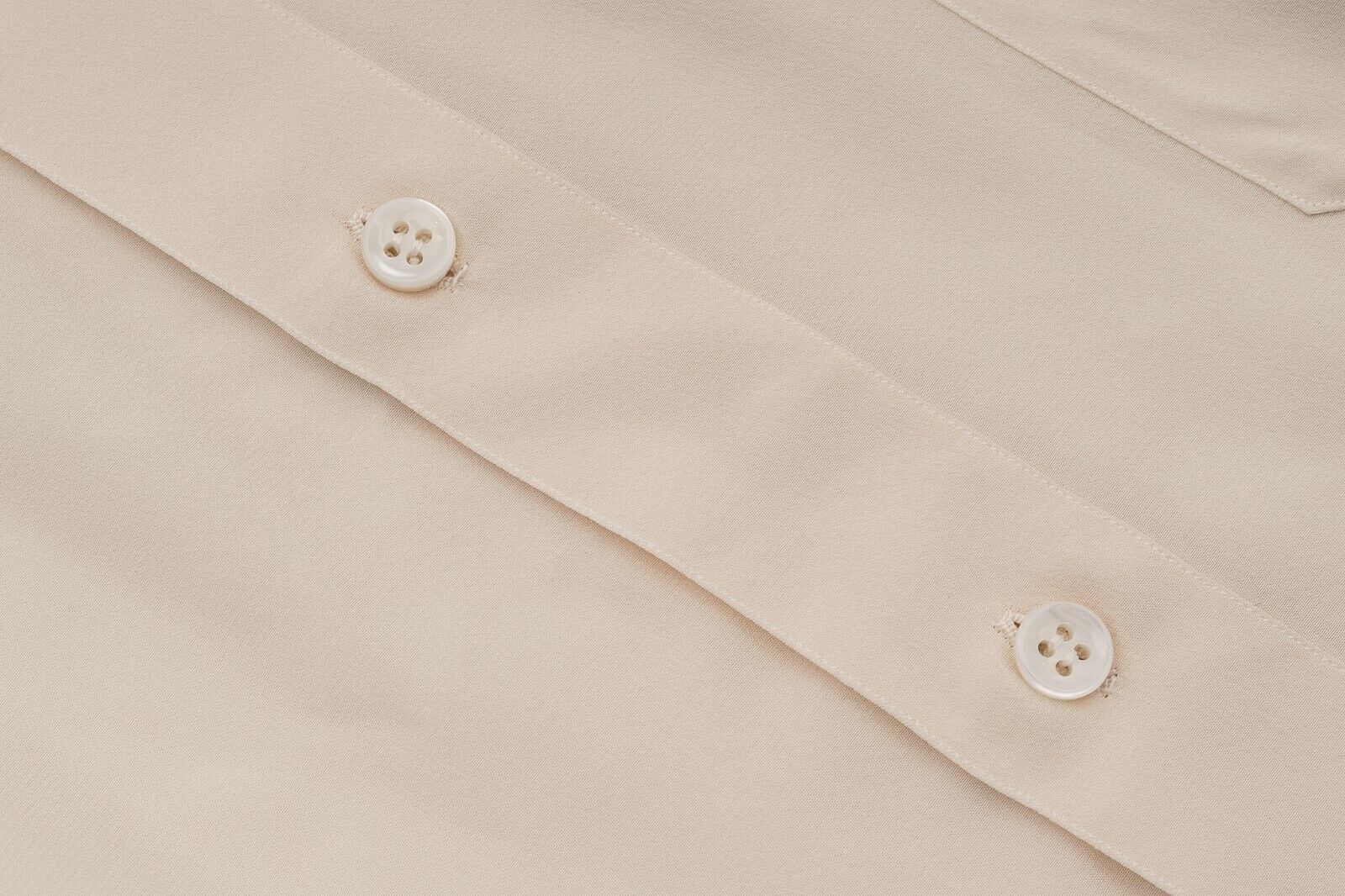 1400$ MAROL BOLOGNA "90s Style" Sweater Shirt Ivory 100% COMO SILK 16 - 41