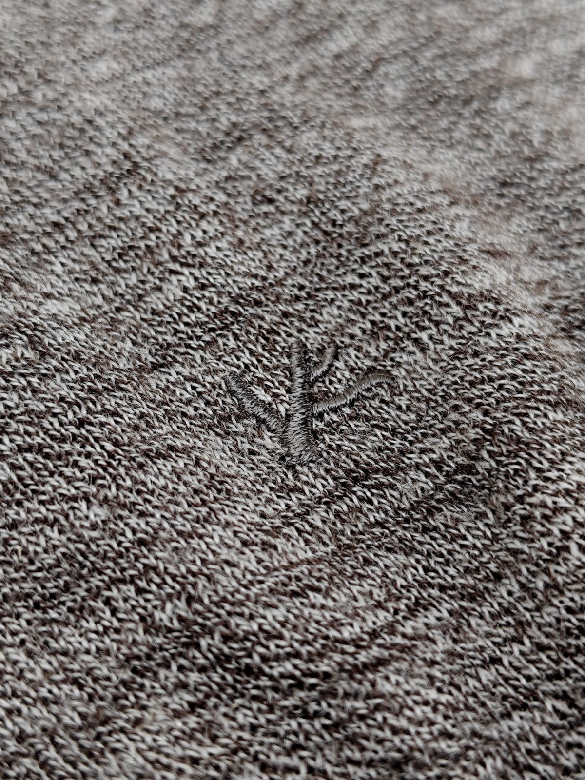 1650$ ISAIA NAPOLI Gray Beige Polo Sweater Knit Soft Cashmere - Silk - Linen M