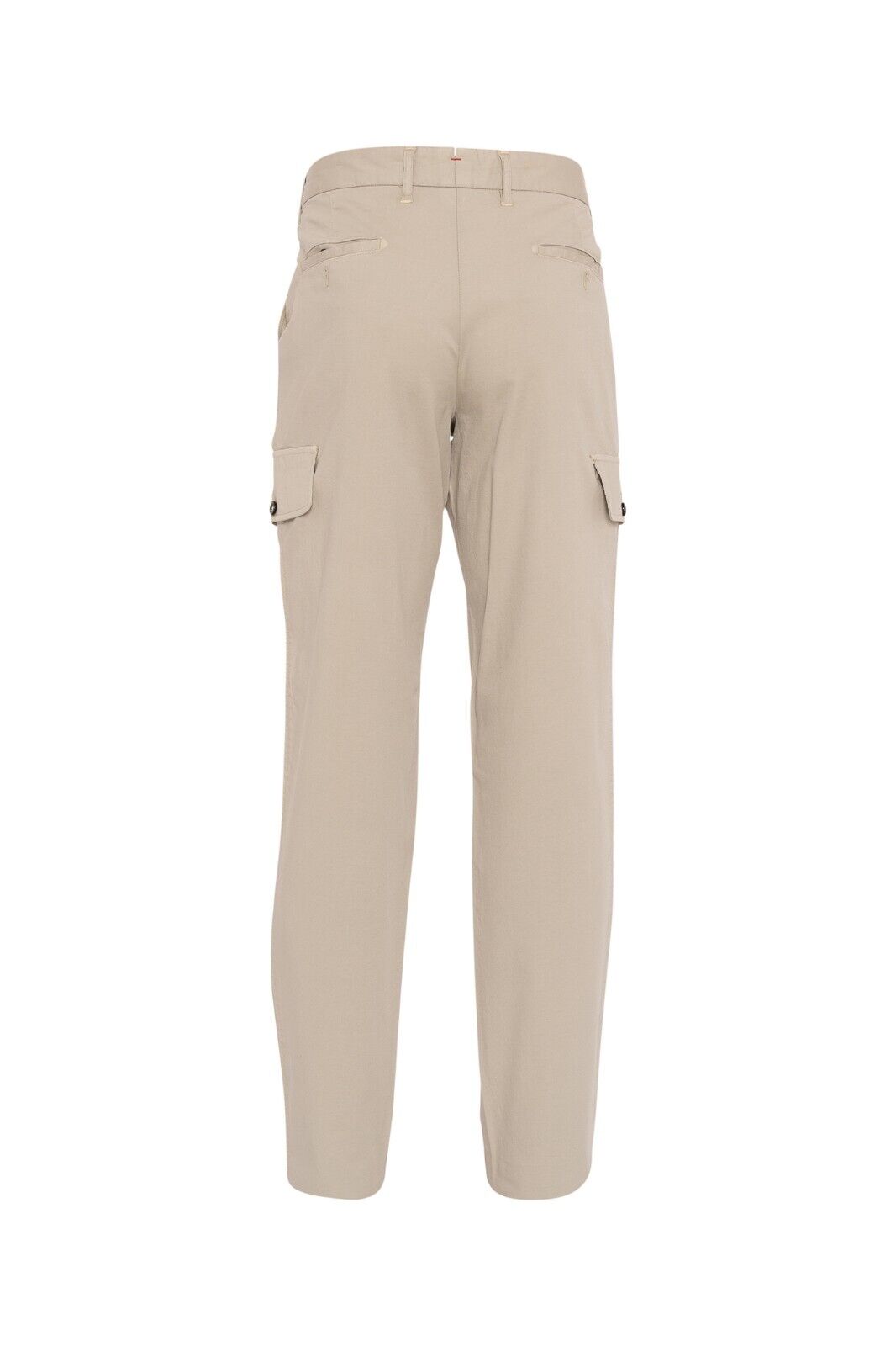 850$ ISAIA NAPOLI Beige Sartorial Cargo Pant Trouser Tapered Cotton
