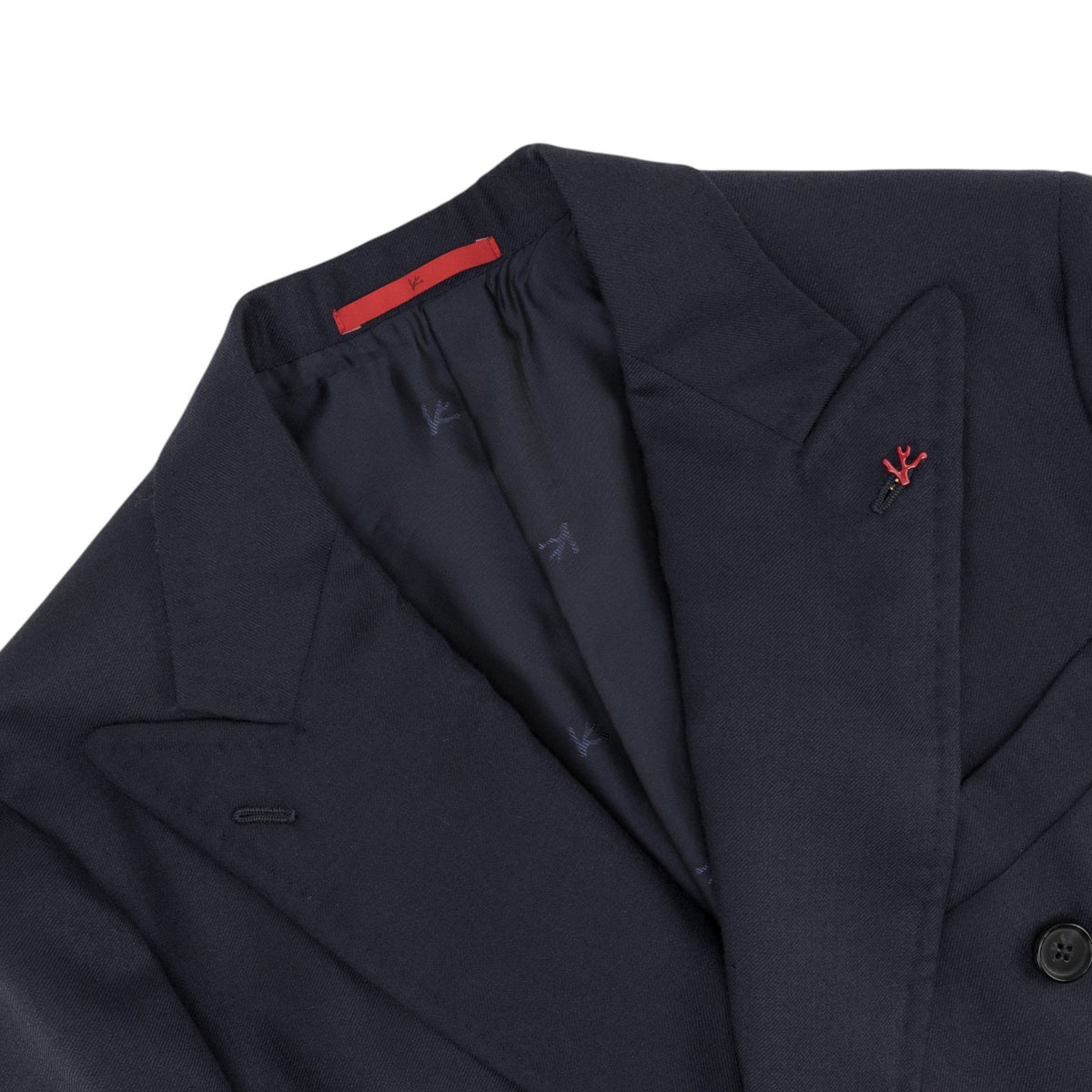 $7150 ISAIA "Capri" Blue Sport Coat Water Repellent Aquacashmere 36 US 46 EU 8R
