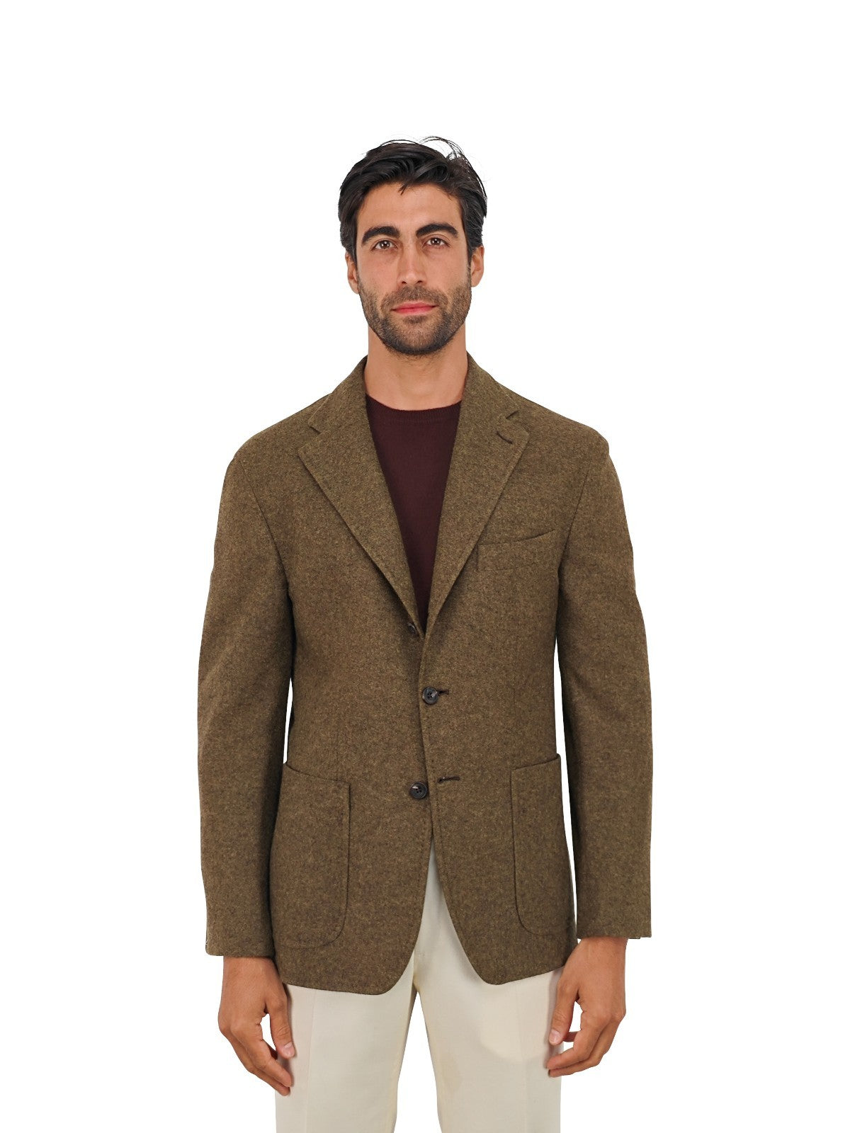 $2200 RUBINACCI NAPOLI Green Jacket Sport Coat Heavy Cashmere 42 US / 52 EU