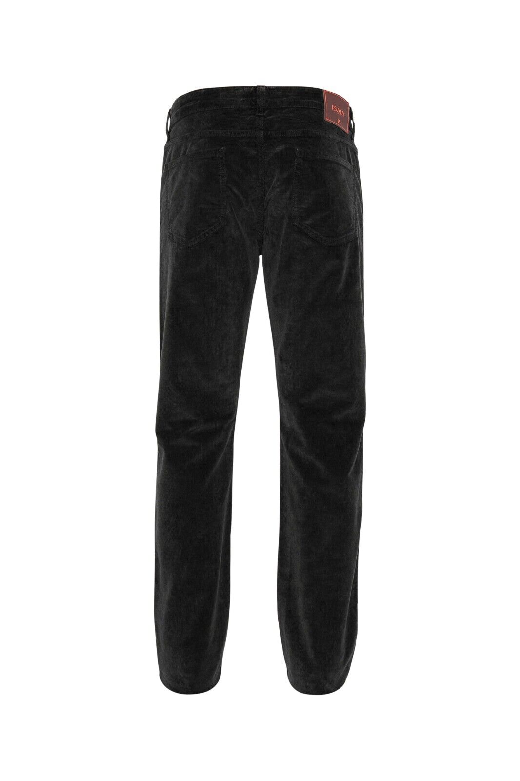 690$ ISAIA NAPOLI Gray 5 Pockets Trousers Pant Corduroy Cotton 38 US / 54 EU