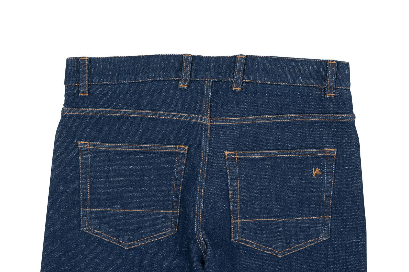 750$ ISAIA NAPOLI Blue Denim Jeans Trousers Pant Cotton 32 US / 48 EU R