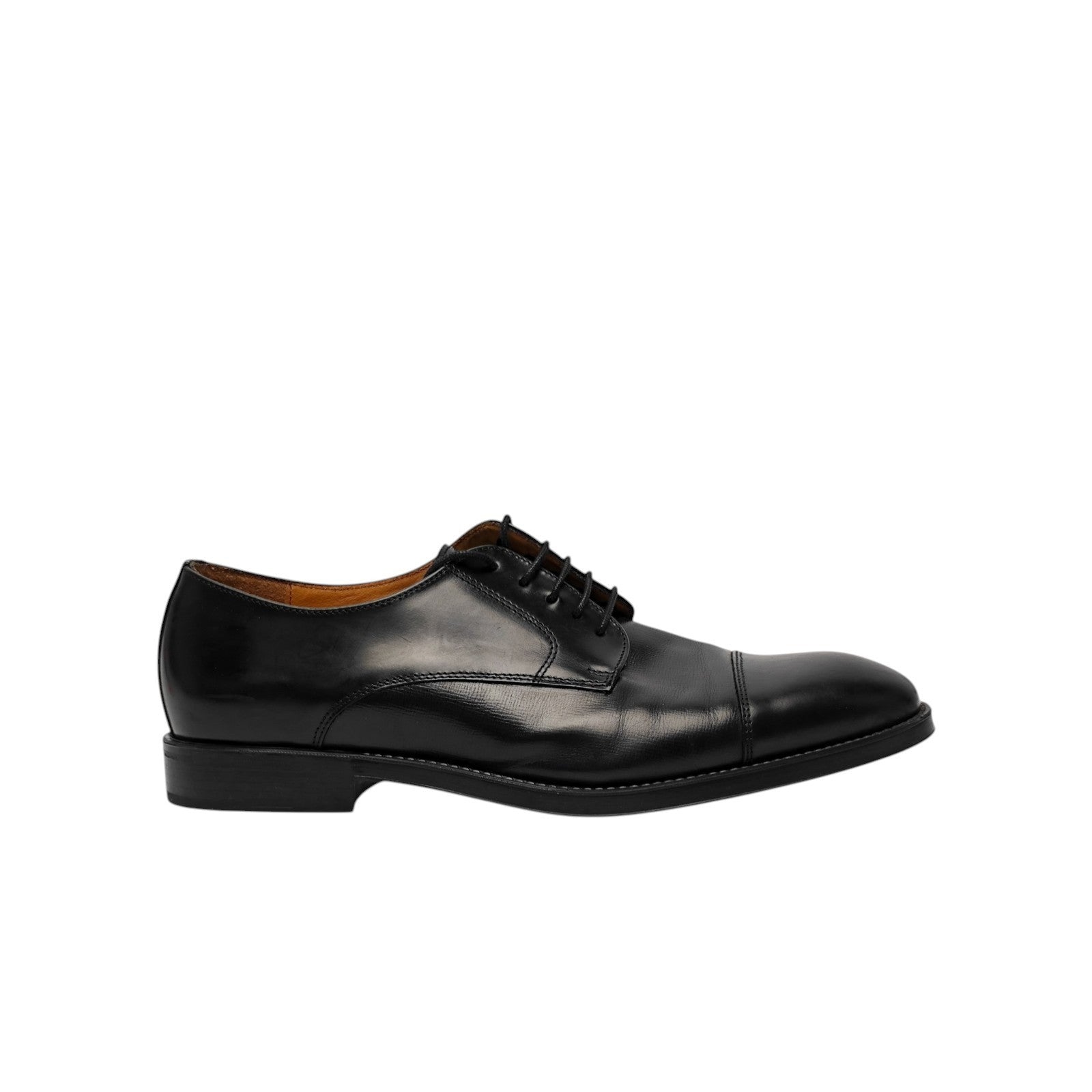 1450$ TESTONI "Valdobbiadene" Derby Shoes Black Lux Calf 10 UK / 11 US / 44 IT