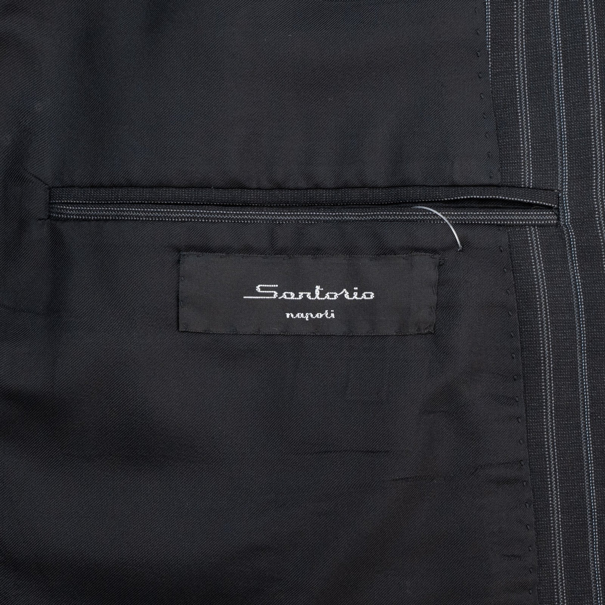 2800$ SARTORIO NAPOLI by KITON Dark Blue 3/2 Roll Suit Wool 44 US / 54 IT