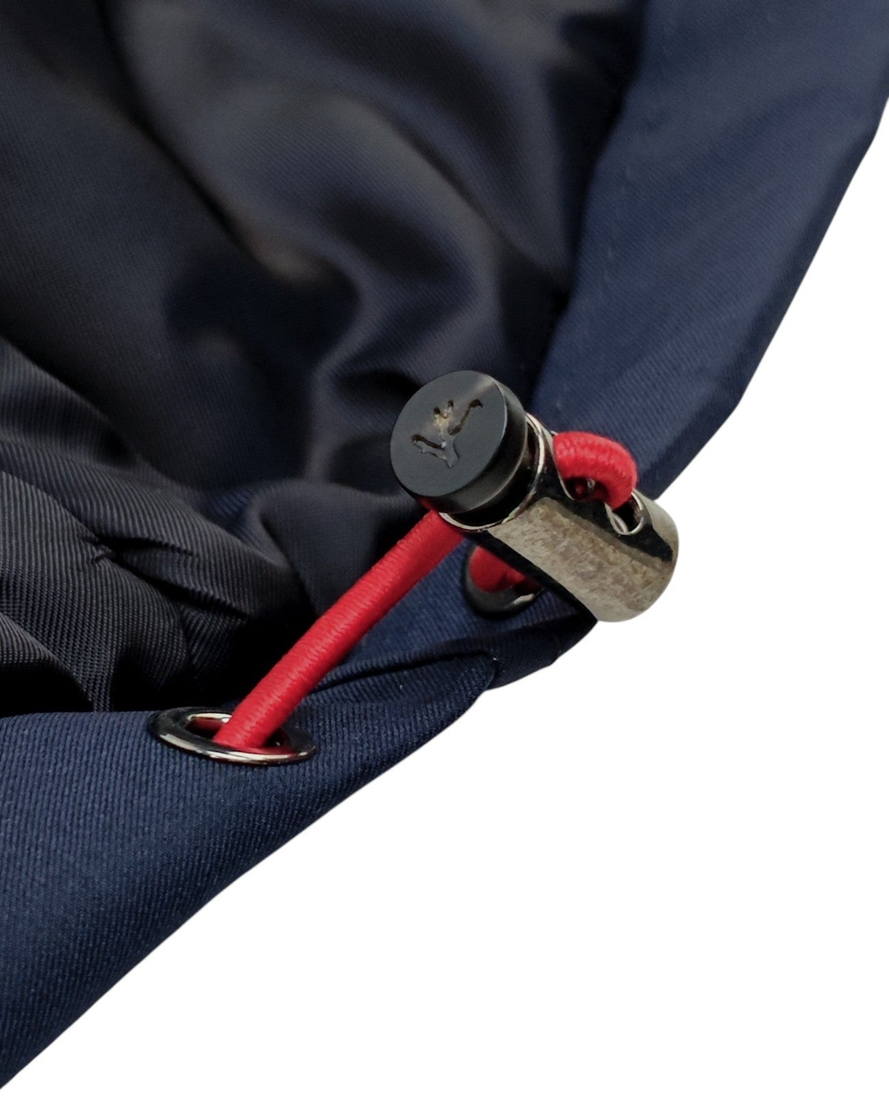 $2750 ISAIA NAPOLI Blue Navy Zip Vest Techno Wool - Silk 40 US / 50 EU R