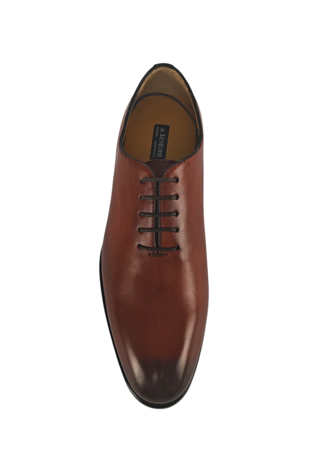 950$ TESTONI 1929 Oxford Shoes Antique Lux Calf Wine 8 UK / 9 US / 42 IT