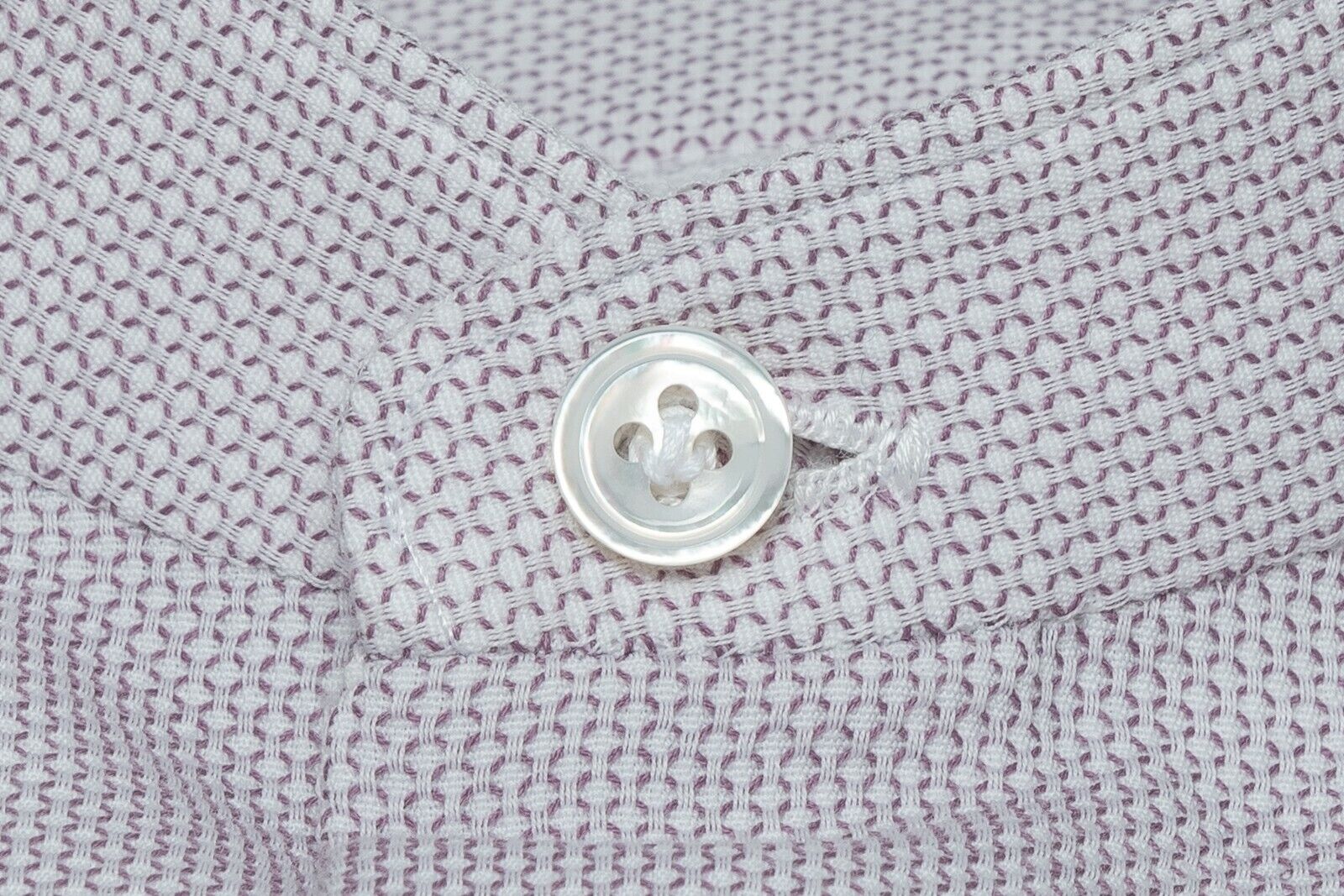310$ BELVEST by FINAMORE Oxford Collarless Shirt 7 Passages Hand-Sewn 16 - 41