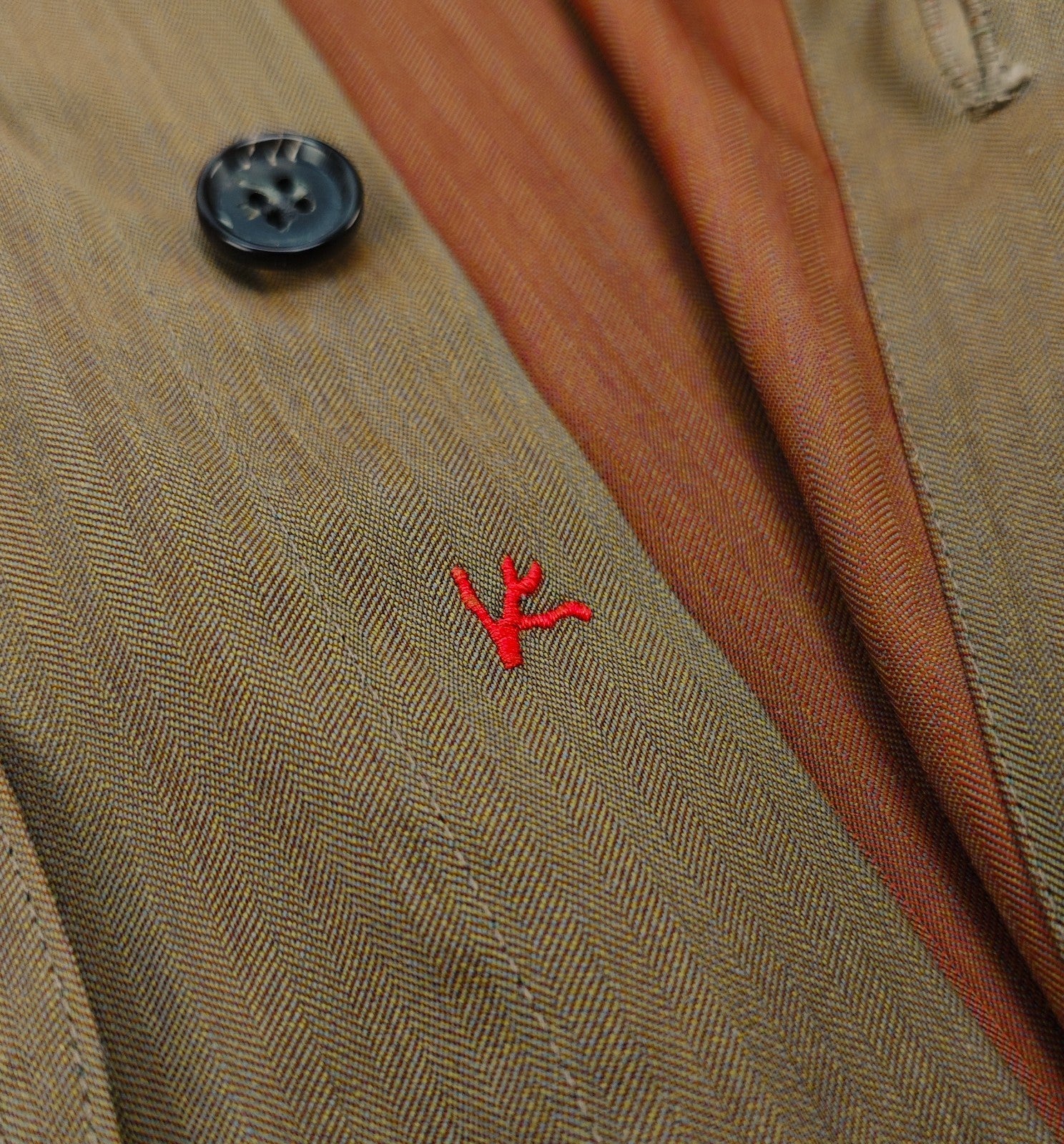 $1200 ISAIA NAPOLI Solaro Hand-Sewn Overshirt Jacket Cotton Size S