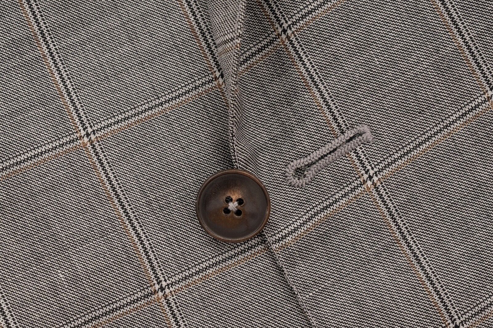 $1700 EIDOS by ISAIA NAPOLI Double Breasted Sport Coat Jacket Wool 38 US / 48 EU