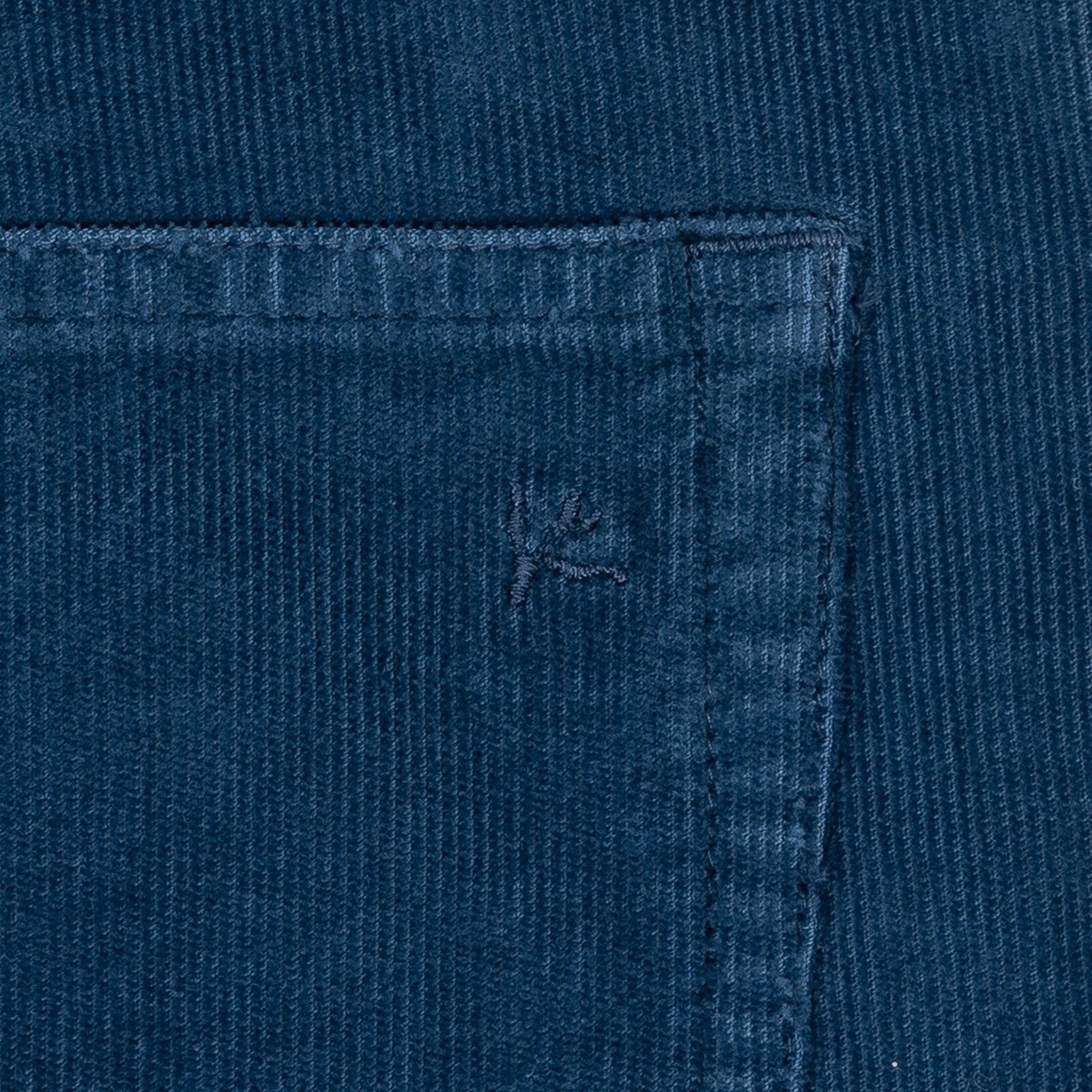 690$ ISAIA NAPOLI Blue Chino 5 Pockets Trousers Pant Corduroy Cotton