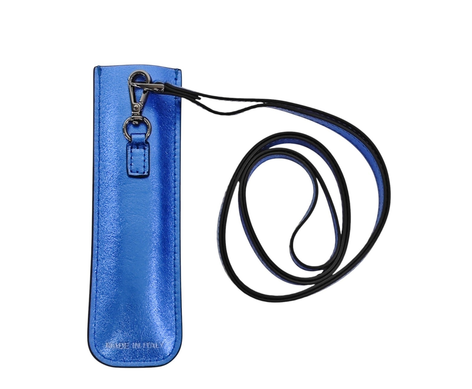 150$ PINEIDER FIRENZE 1774 "Metro Smooth" Pen Holder Calf Laminated Blue