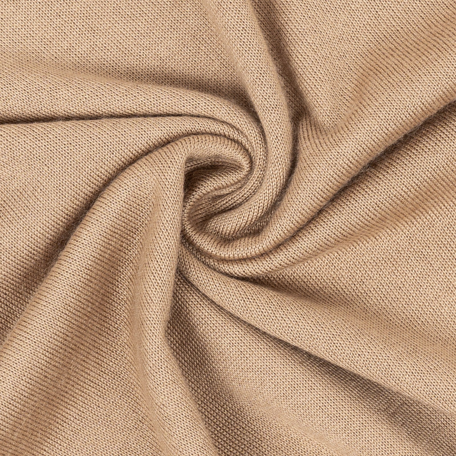 820$ RUBINACCI NAPOLI Beige Polo Sweater Ultra Soft Cashmere / Silk 40 US 50 EU