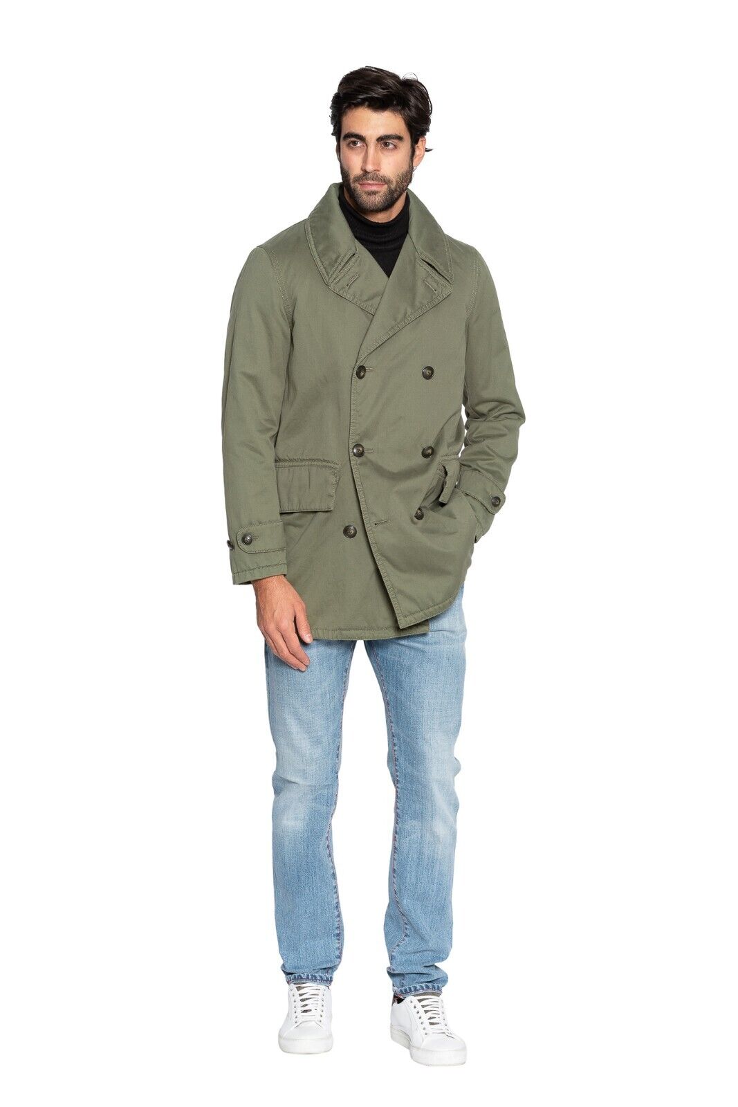 600$ M.I.D.A TOKYO-FIRENZE Field Jacket Filled in CASHPAD (Cashmere) 40 US 50 EU