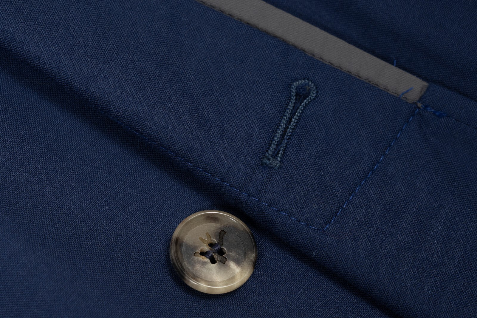 $3200 ISAIA "San Gennaro" Blue Techno Cashmere Jacket Trench Coat 48 US / 58 EU