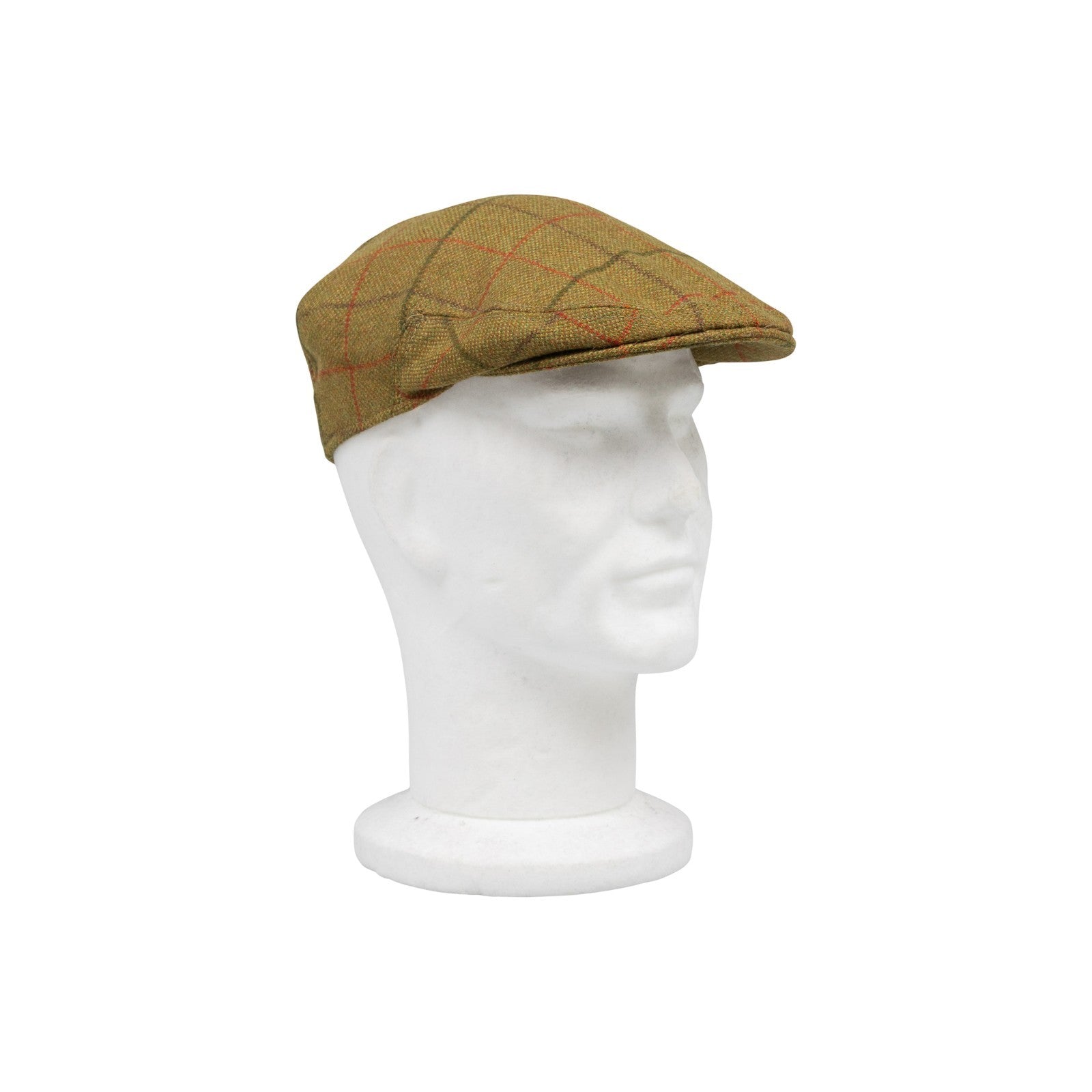 220$ RUBINACCI Flat Cap Hat Green Harrisons of Edinburgh Scotland Wool