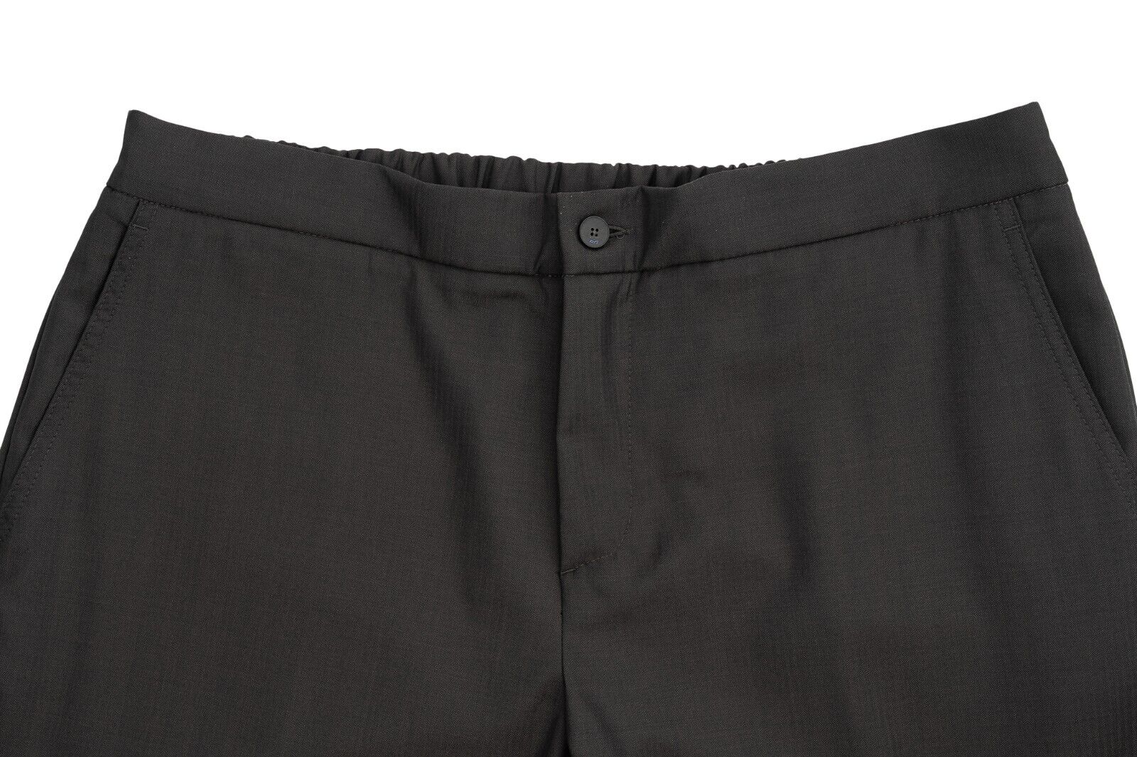 1500$ KITON KNT Dark Brown Casual Trousers Pant Fine Wool 34 US / 50 EU