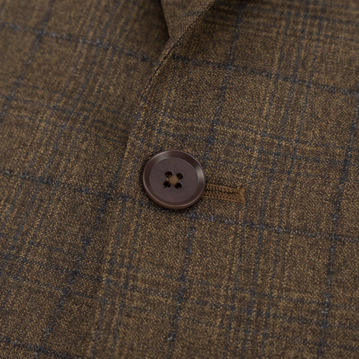 $6600 ISAIA NAPOLI "Marechiaro" Brown Suit Fine & Cashmere 38 US / 48 EU 7R