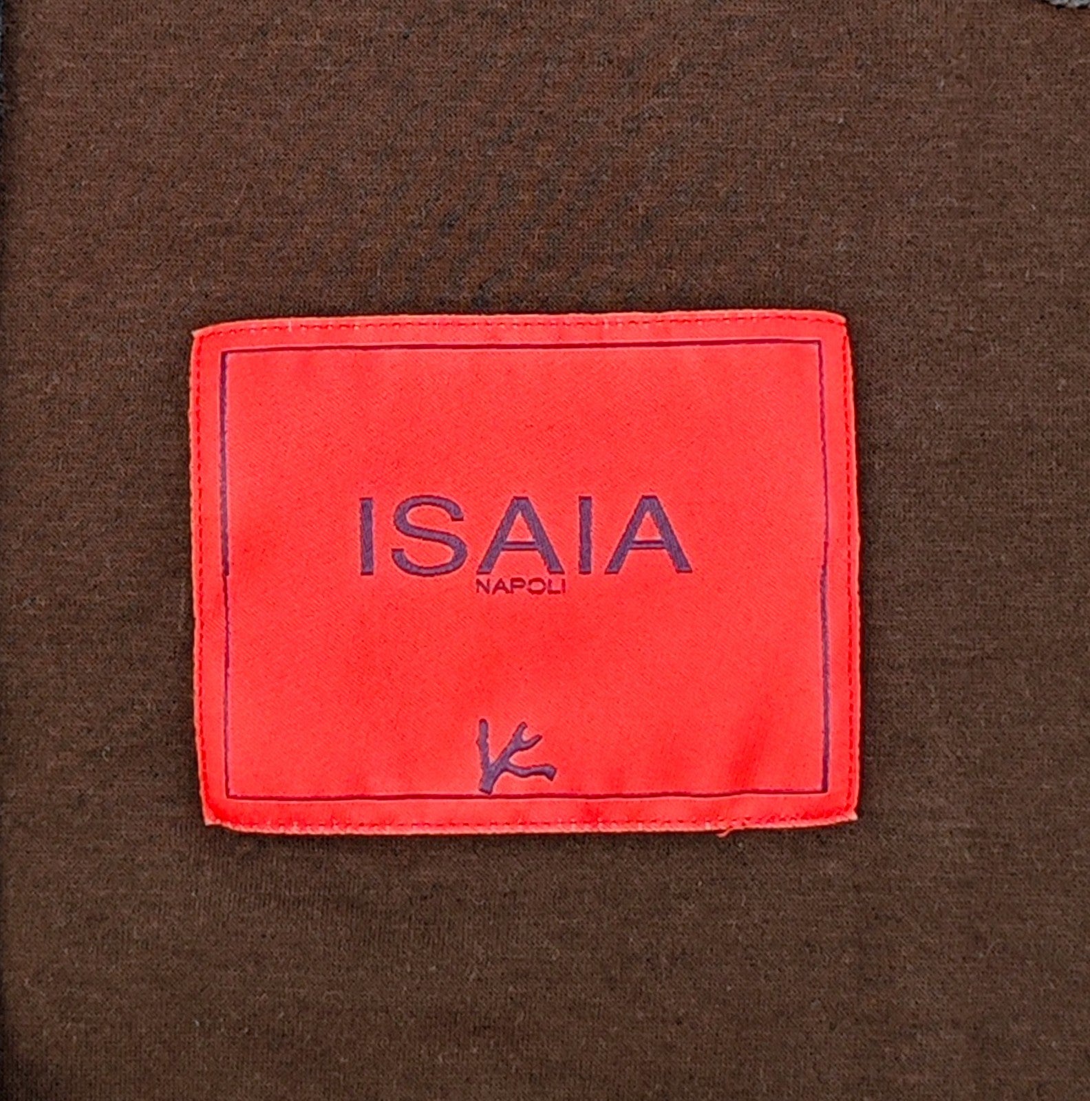$2200 ISAIA NAPOLI Gray Zip Tracksuit Jogging Jersey Cotton Size L