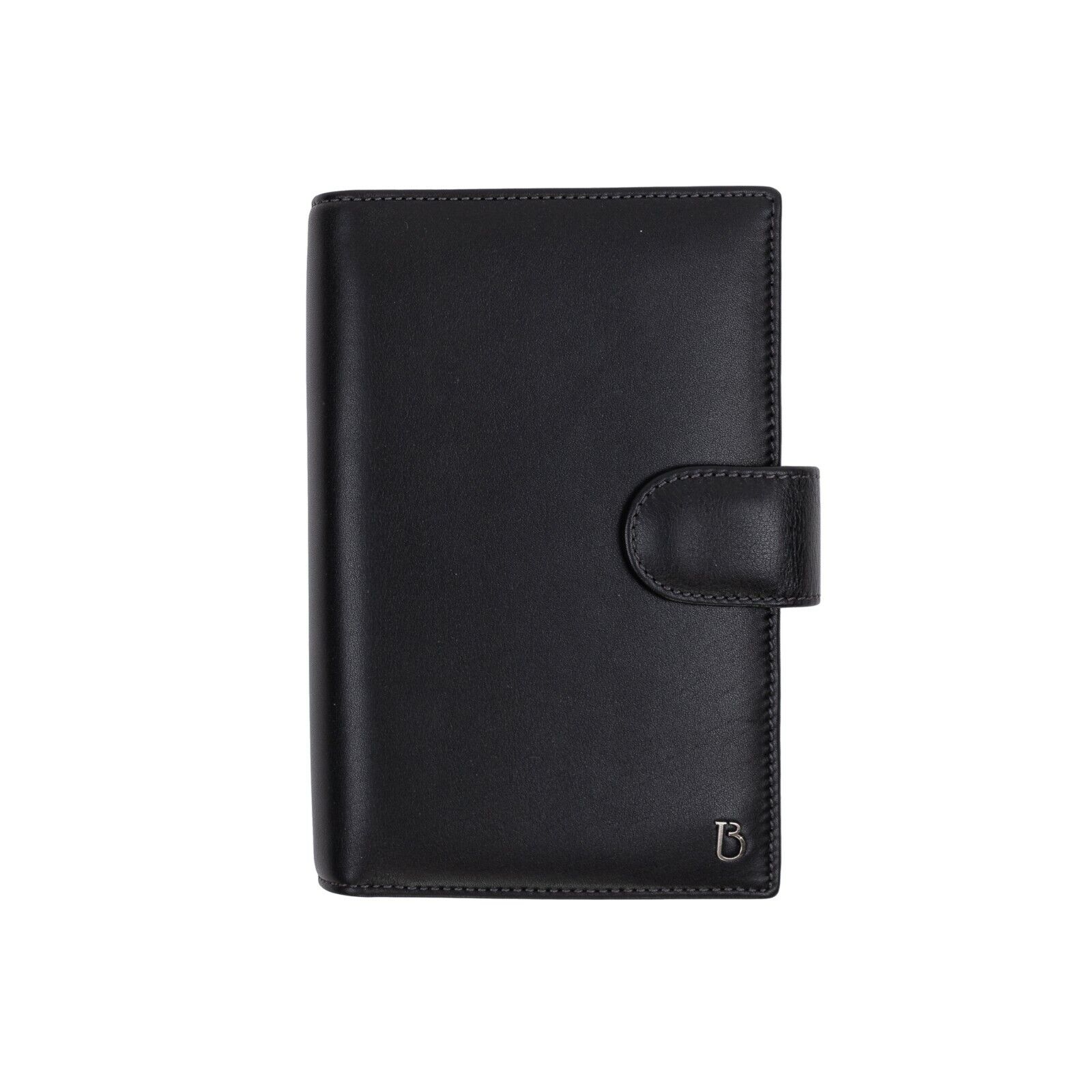 400 UMBERTO BILANCIONI Black Leather Diaries Notes Organizer Planner Ring Binder