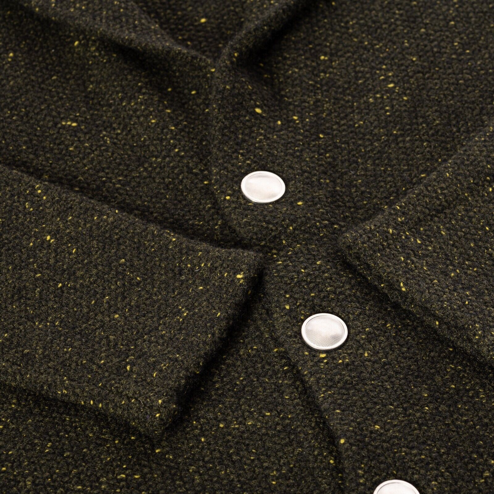 $1600 FEDELI CASHMERE Cardigan Thick 100% Cashmere Harris Tweed 40 US / 50 EU