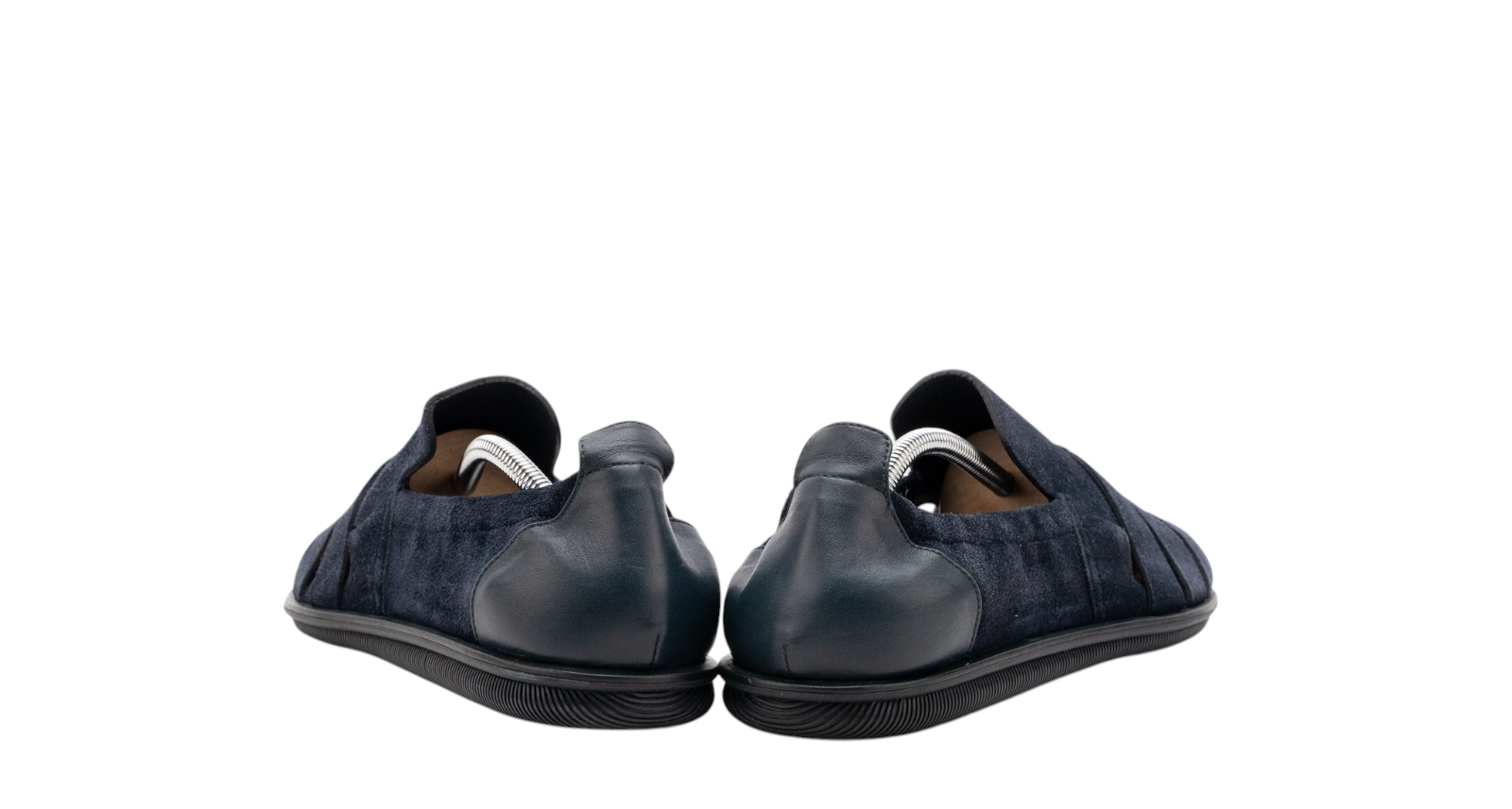 1200$ GIORGIO ARMANI Fisherman Shoes Sandals Blue Suede 9 UK / 10 US / 43 IT