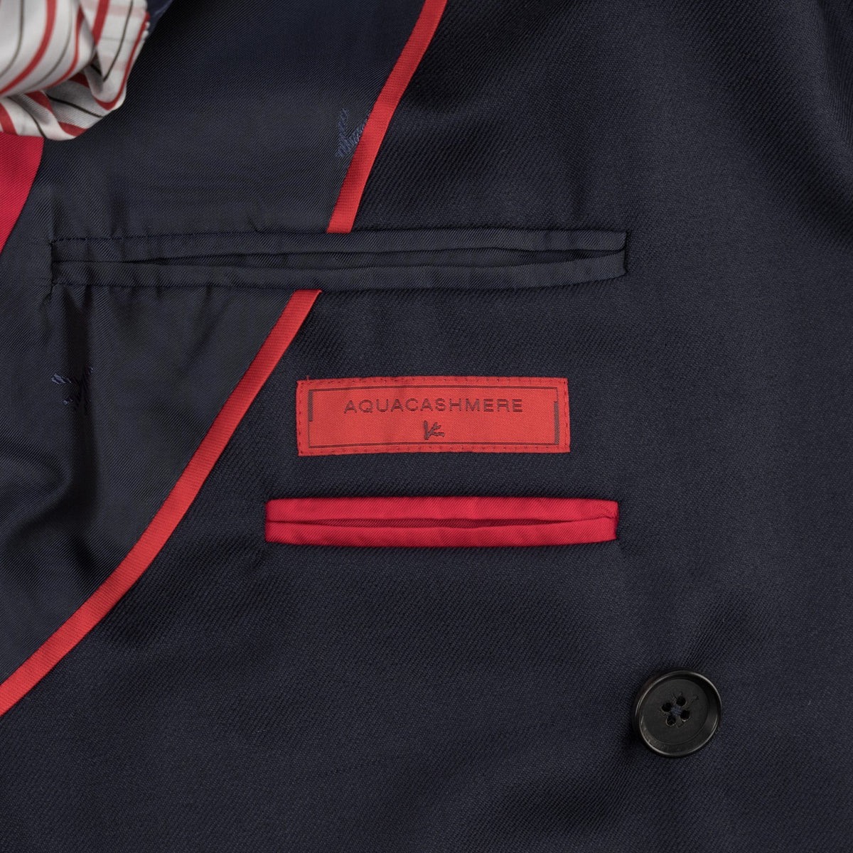 $7150 ISAIA "Capri" Blue Sport Coat Water Repellent Aquacashmere 36 US 46 EU 8R