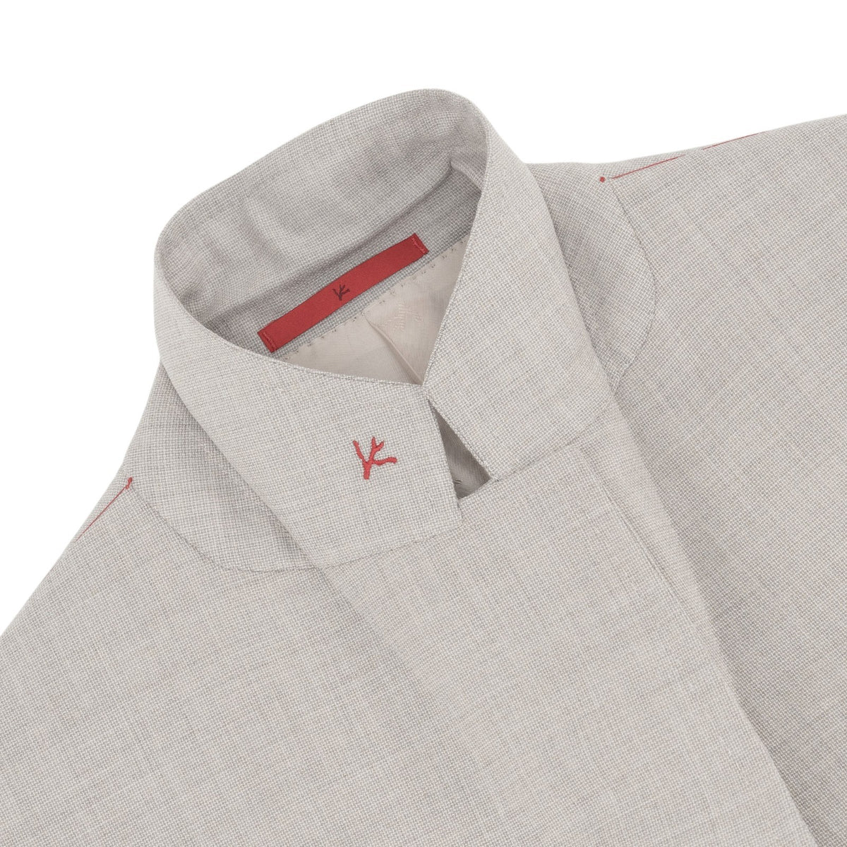 $6600 ISAIA NAPOLI "Domenico" Light Beige Suit Soft Wool 40 US / 50 EU 8R