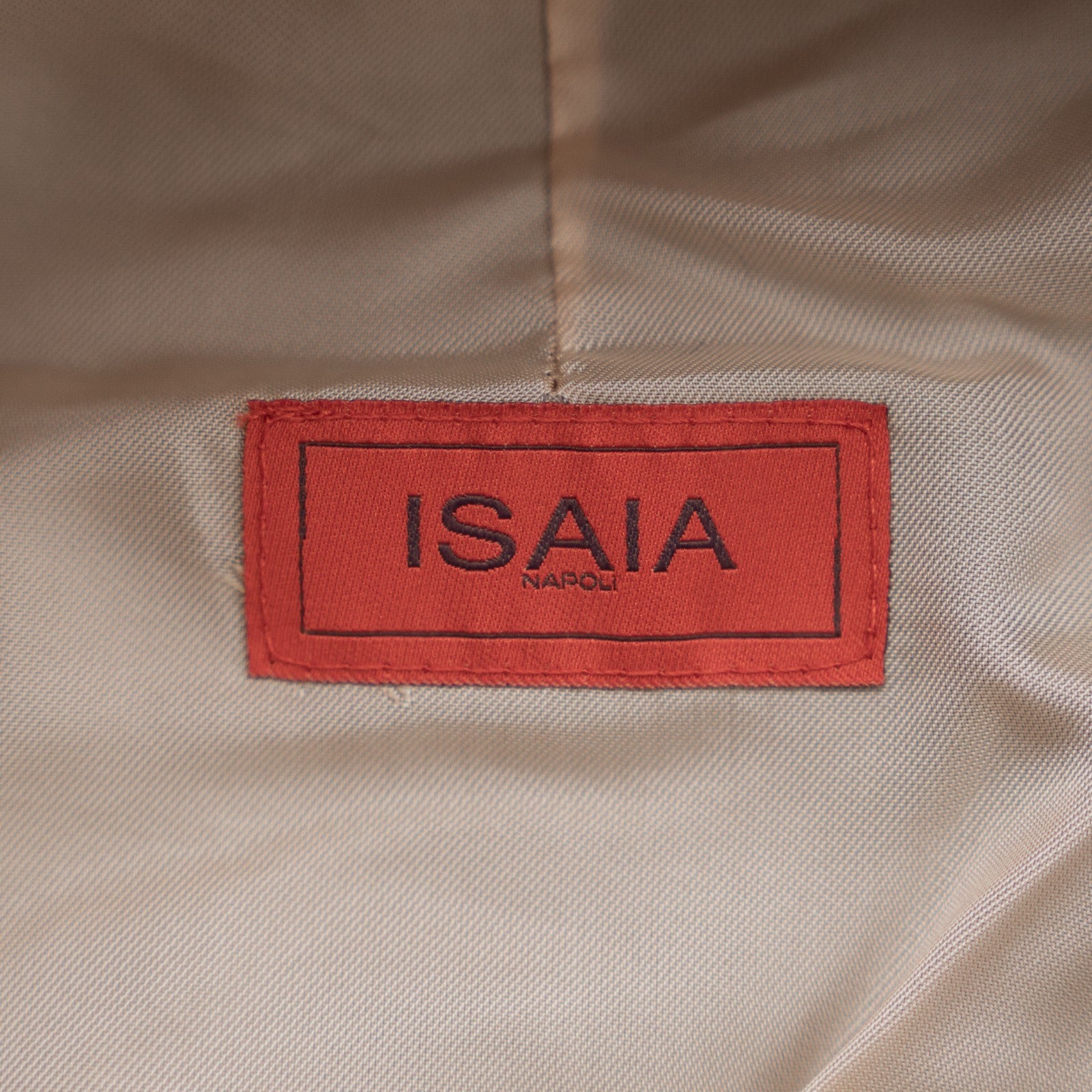 2450$ ISAIA NAPOLI Ivory Drawstring Pant Soft Lambskin 32 US / 48 EU