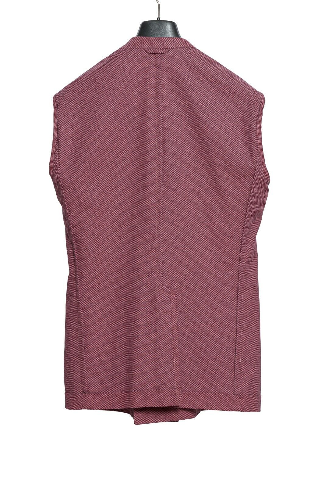 $2300 Belvest Purple Eggplant Double Breasted Sport Suit Cotton 40 US / 50 EU 8R