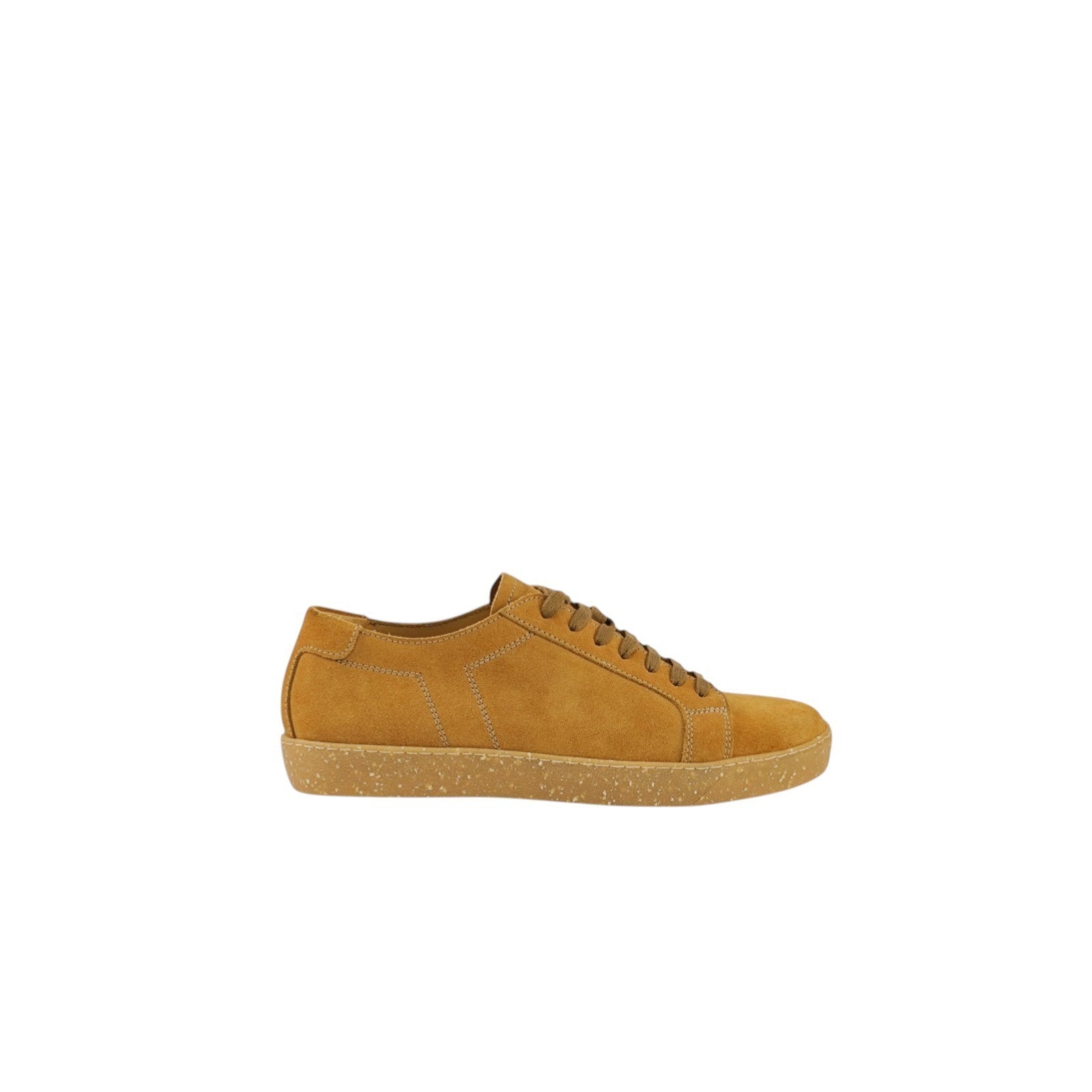 850$ TESTONI Unlined Sneaker Shoes Honey / Brulee Suede 8 UK / 9 US / 42 IT
