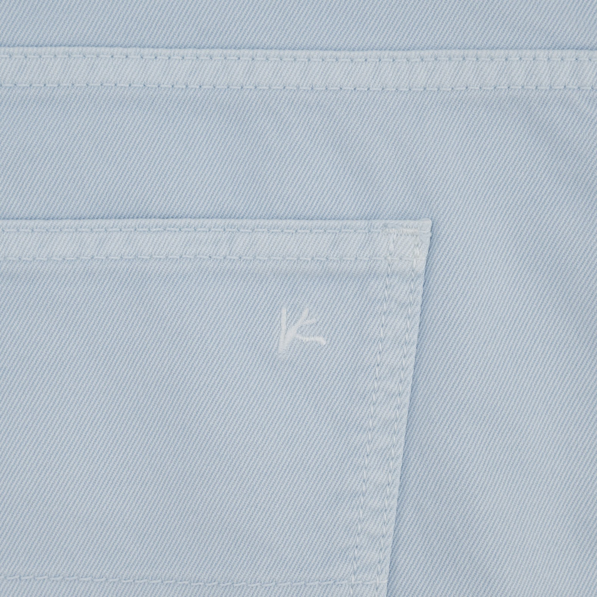 735$ ISAIA Light Indigo Denim Jeans 5 Pocket Pant Cotton Regular Fit 42 US 58 EU