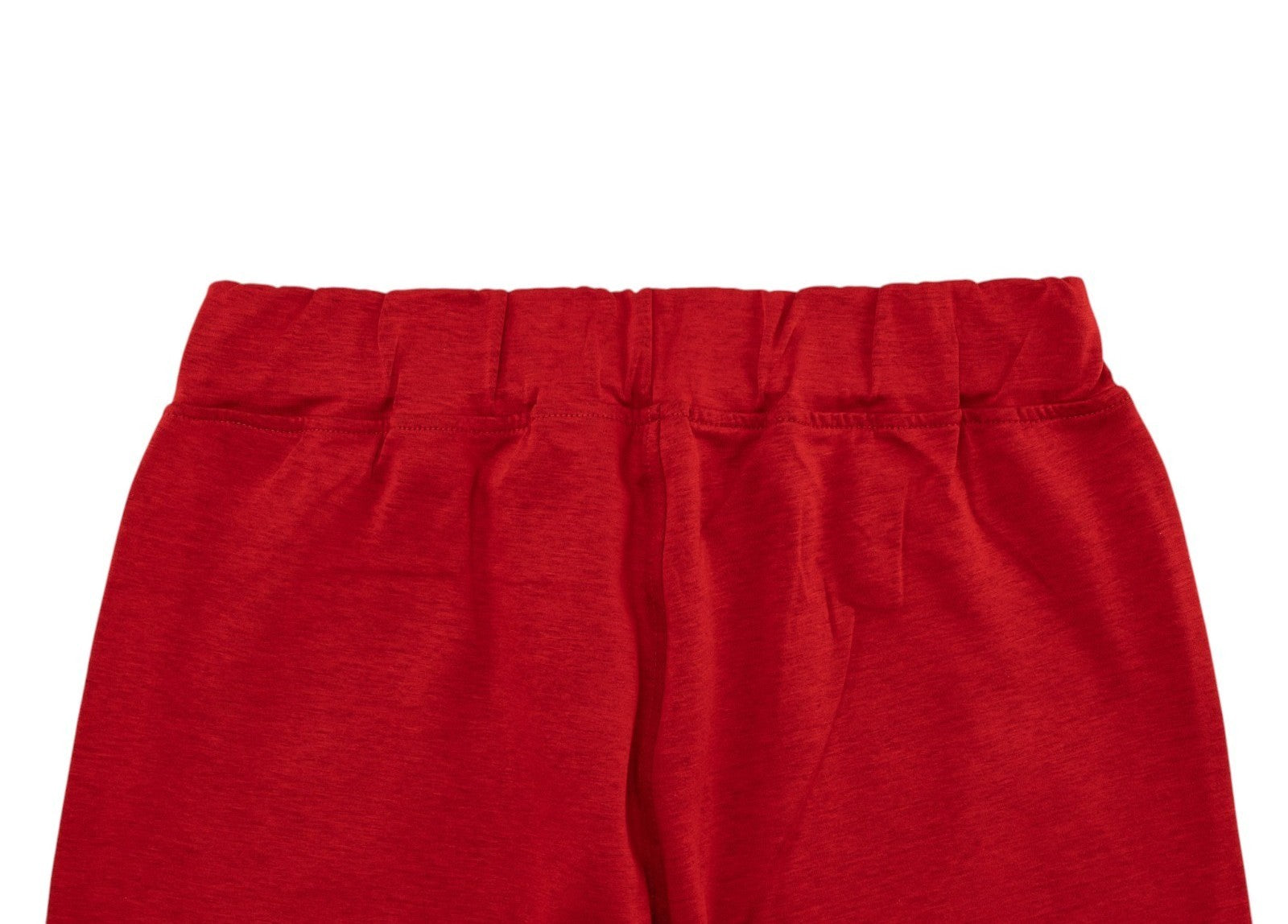 1100$ ISAIA NAPOLI Red Drawstring Track Pant Stretch Cotton Size S