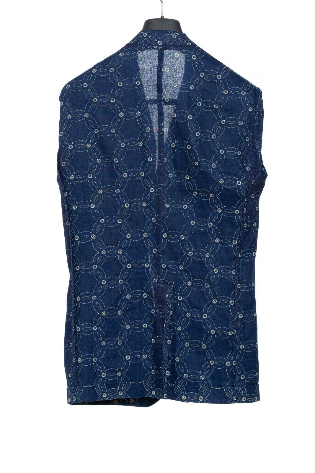 2290$ BELVEST Jacket Blue Hemp Ultra Light Natural Indigo Dye 40 US / 50 EU 8R