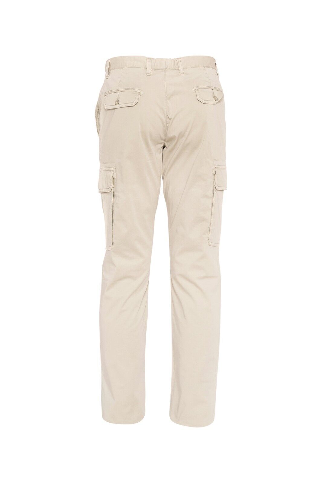 850$ ISAIA NAPOLI Beige Cargo Trouser Sport Pant Cotton Slim Fit