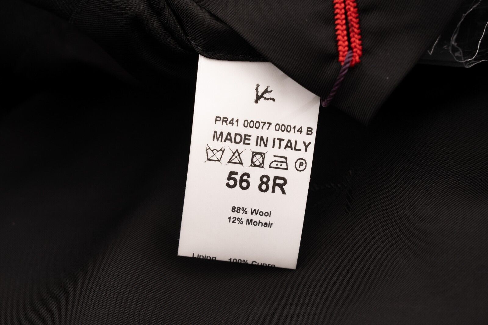 $6500 ISAIA NAPOLI "Bicolor" Tuxedo Smoking Suit Wool / Mohair  46 US / 56 EU 8R