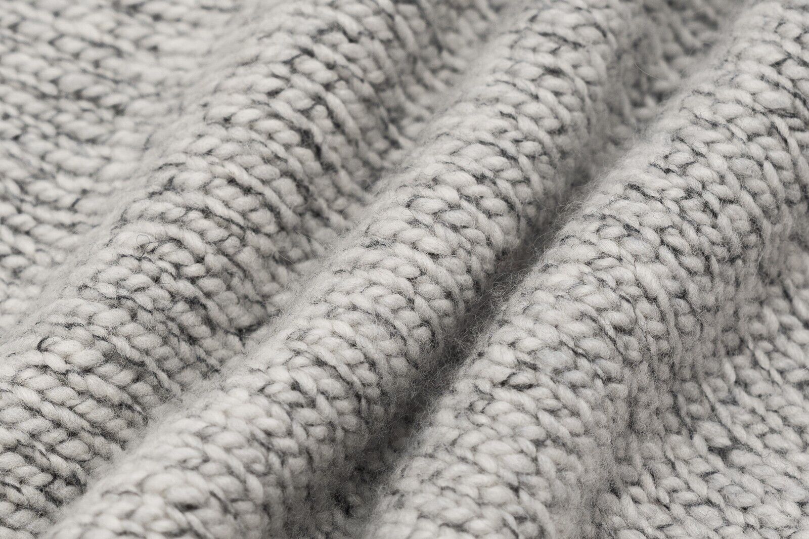 $2000 FEDELI CASHMERE "Malfilè" Gray Cardigan Jacket Full Zip Cashmere