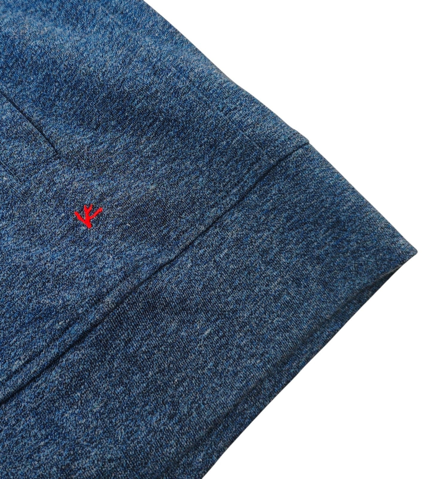 $2650 ISAIA NAPOLI Blue Zip Tracksuit Short Pant Jersey Silk - Cashmere Size M