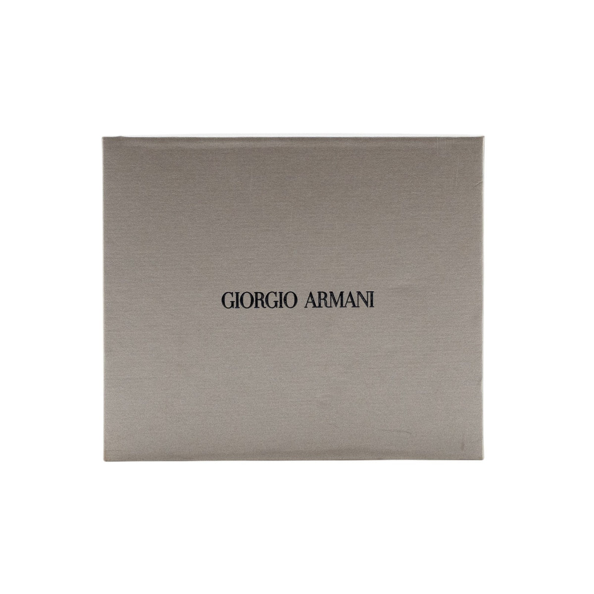 510$ GIORGIO ARMANI Wallet Bifold Lizard Print Saffiano Leather Blue Navy Black