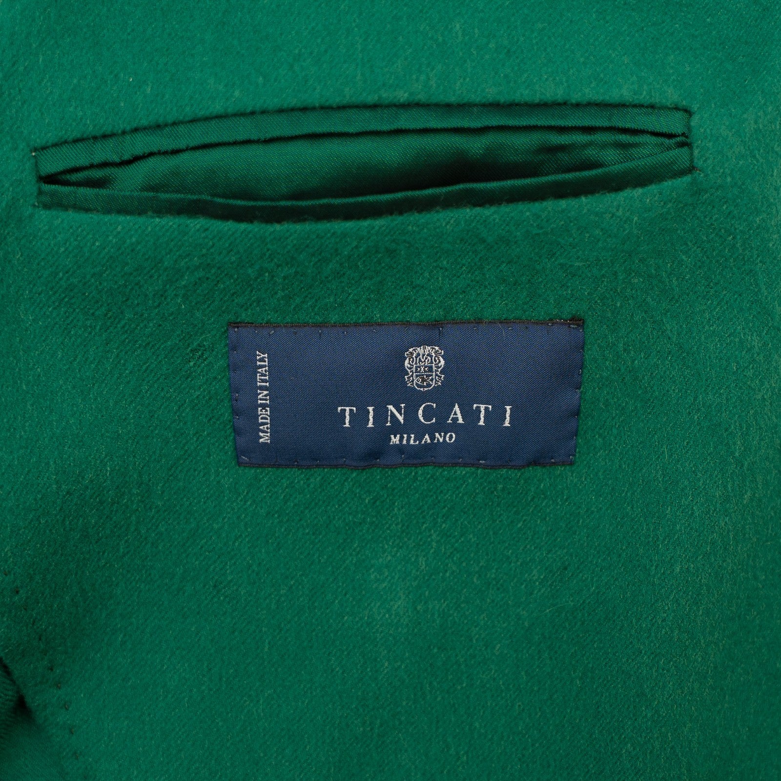SARTORIO KITON NAPOLI Green Jacket Sport Coat 100% Cashmere for TINCATI MILANO