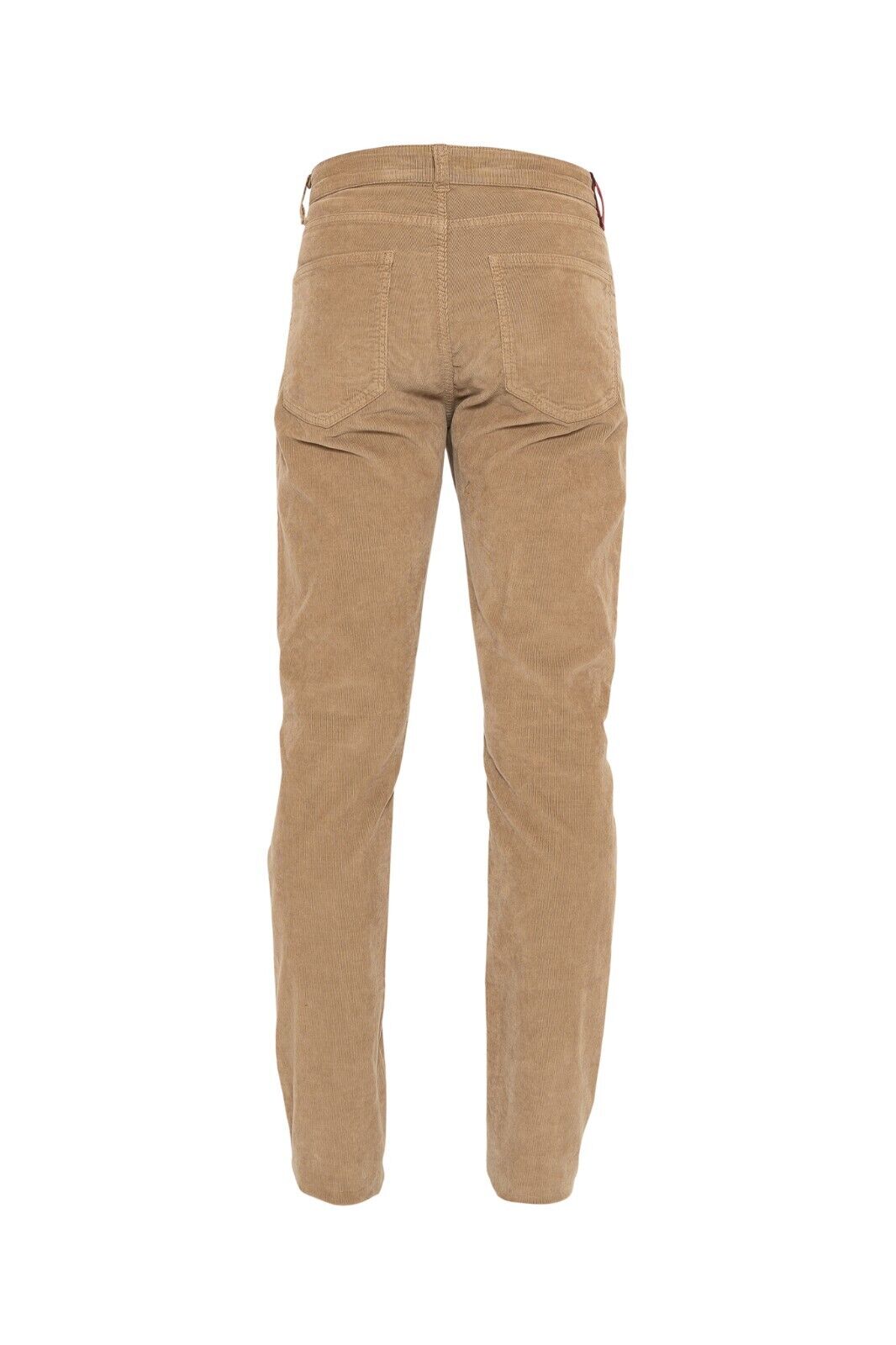 690$ ISAIA NAPOLI Beige 5 Pockets Trousers Pant Corduroy Cotton