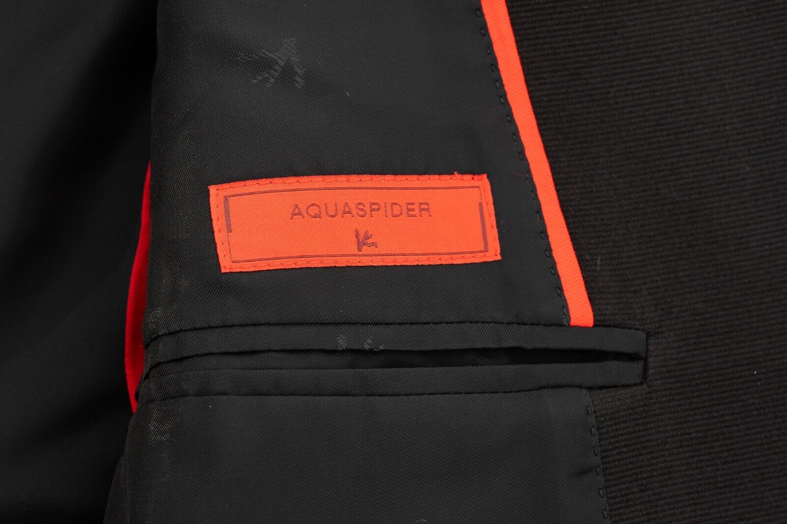 $5800 ISAIA NAPOLI "Aquaspider" Black Tuxedo Smoking Suit Wool 48 US / 58 EU 8L