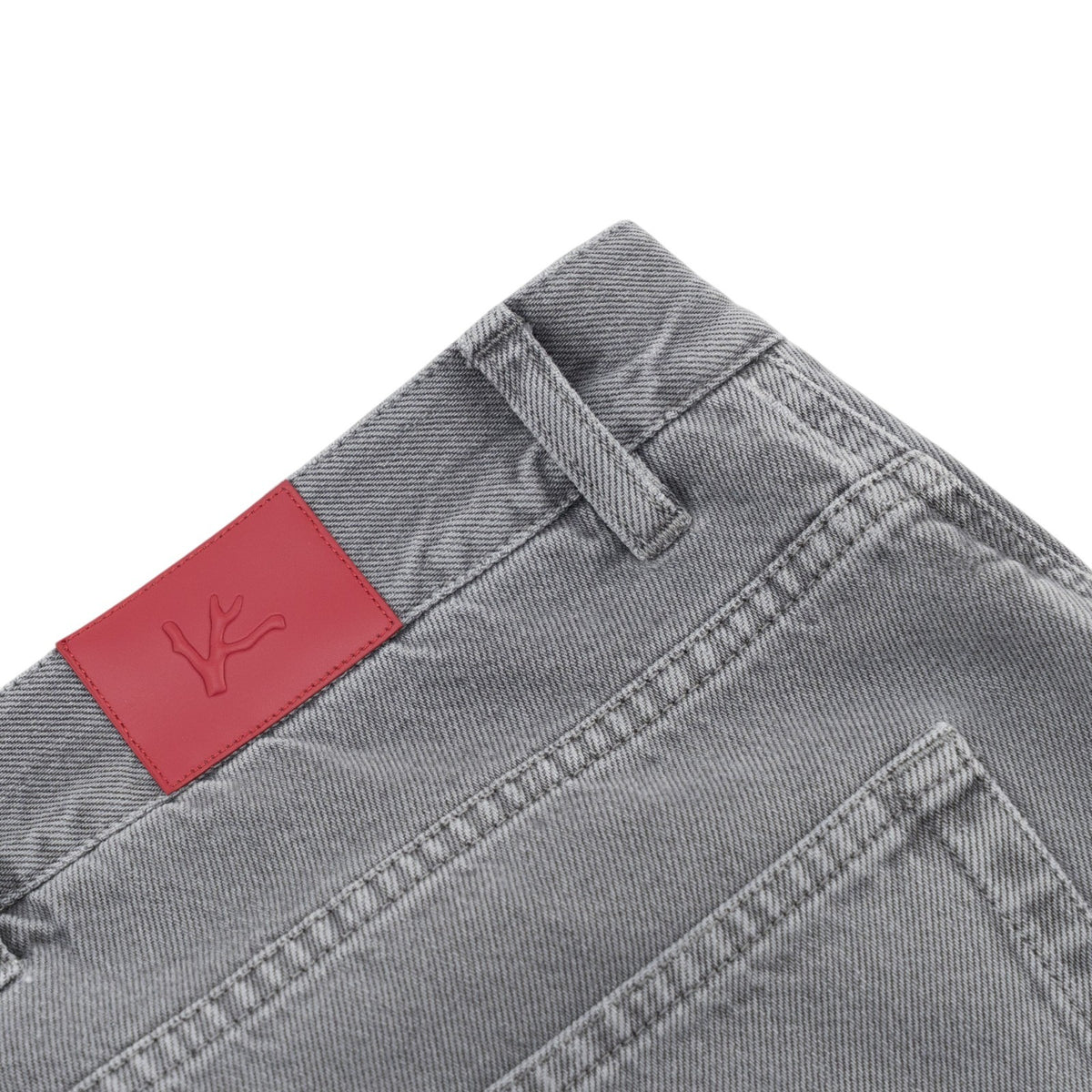 795$ ISAIA "SpaccanapolI" Gray Denim Jeans 5 Pocket Pant Cotton 38 US/54 EU